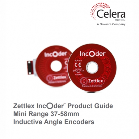 Celera Zettlex IncOder™ 电感式角度编码器 INC-4-37.050-151001-SSI3-RC374-12-S