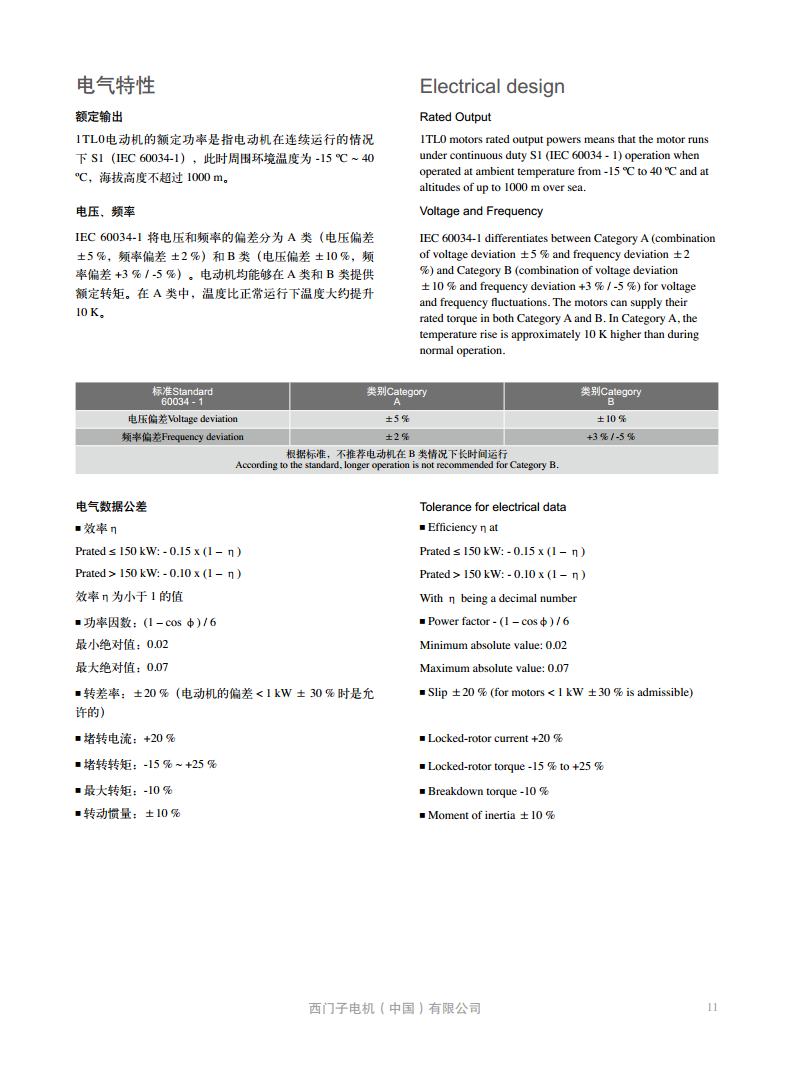 西门子贝得电机1TL0