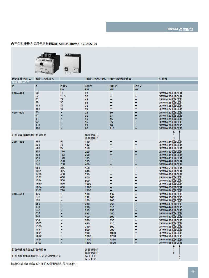 西门子软起动器