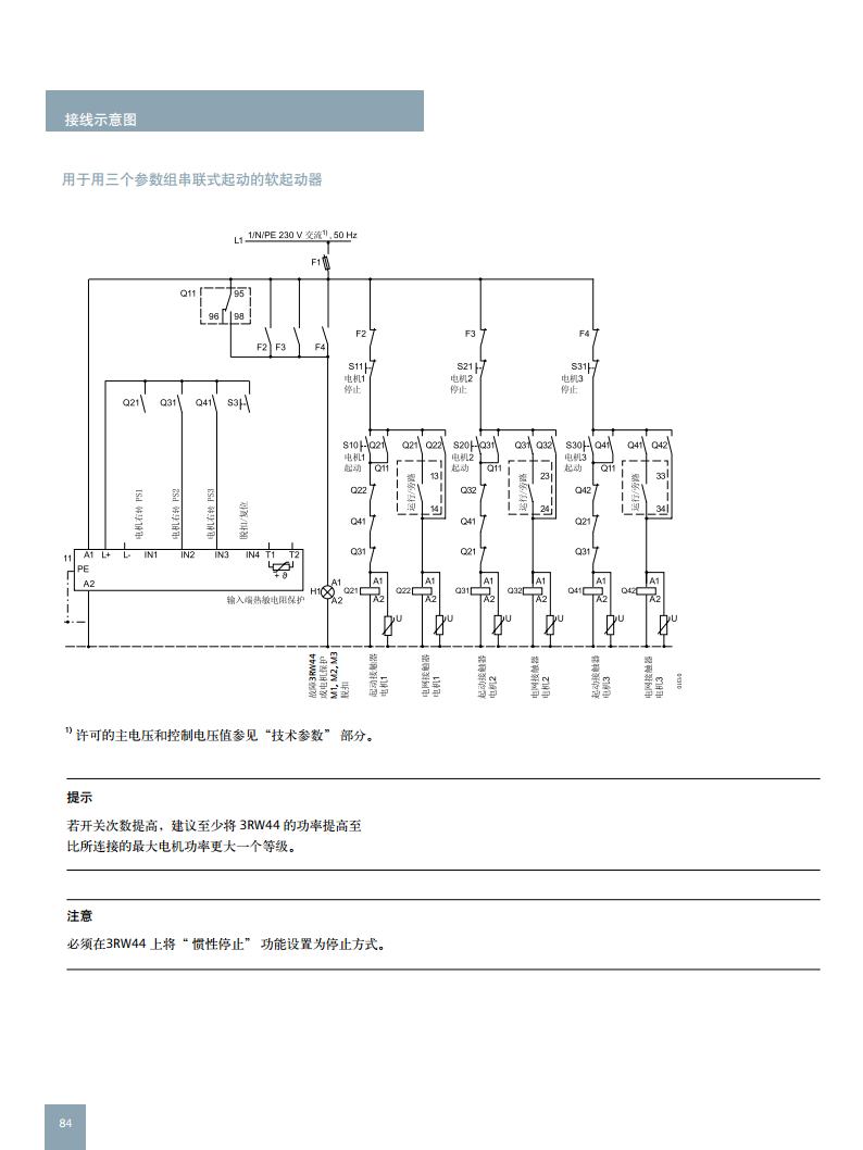 西门子软起动器