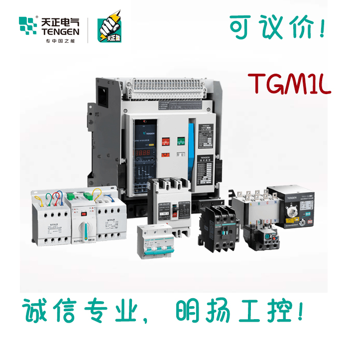 天正电气TGM1NL 塑壳漏电保护断路器  型号：TGM1NL-160L/4310B 160A AC220V 100/300/500MA 非延时型(祥云3.0)   160A | 35KA | 热磁式 | 复式脱扣器 | 160A | 4P | 固定式 | 板前接线 | 手动 | LI | 400VAC | 分励脱扣器  天正塑壳漏电保护断路器 订货号：330031403145