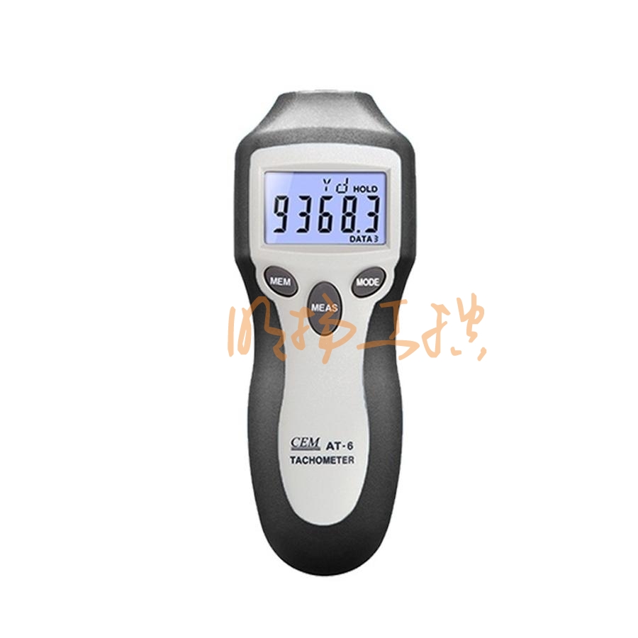 华盛昌AT-6数字转速表5至100000RPM±0.05% 接触非接触