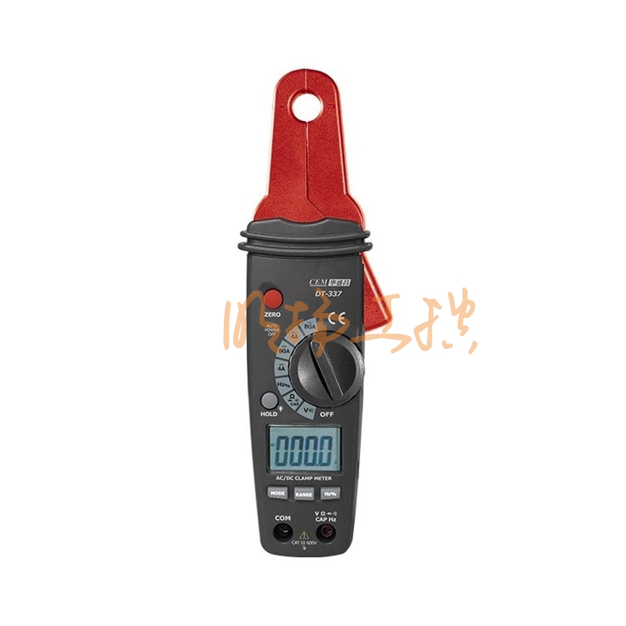 华盛昌DT-337交直流钳表AC600A/600V 电力基础测试