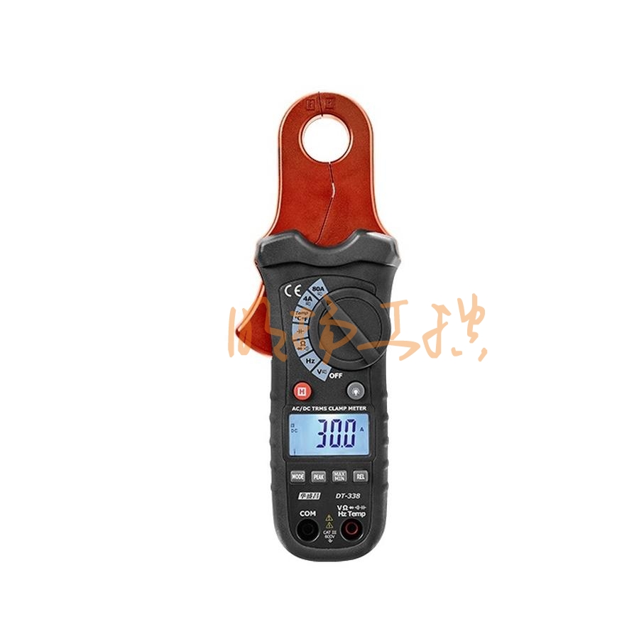 华盛昌CEM DT-3386工业钳表 交直流真有效值 AC1000A/DC1200A LoZ