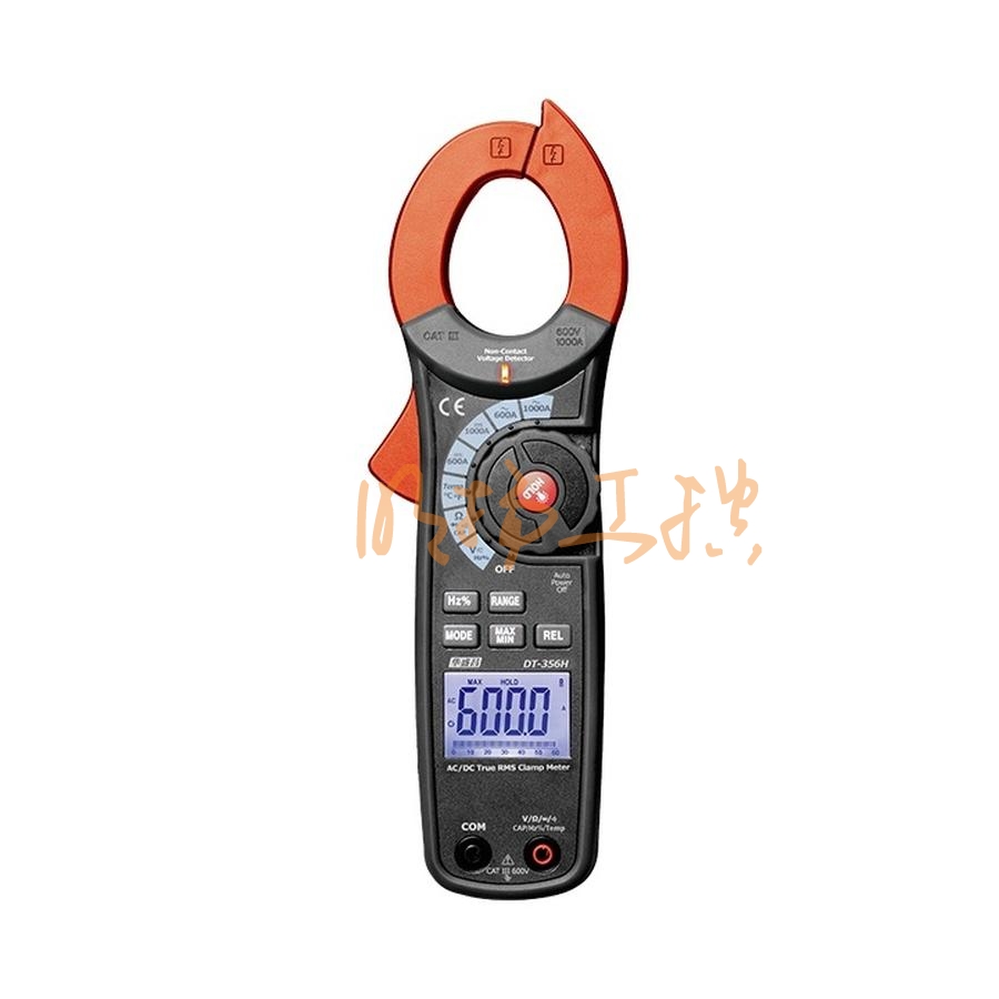 华盛昌CEM DT-356H交直流钳表 AC/DC600A 1000V 变频适用