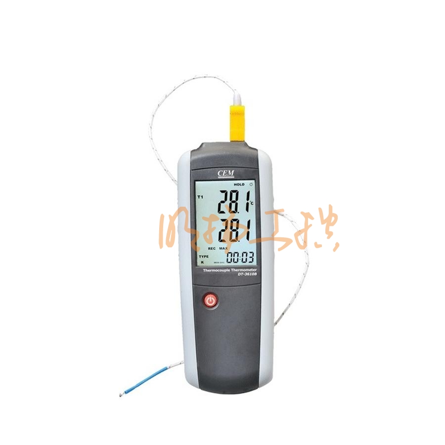 华盛昌DT-3891G四通道测温仪4路K型-200至1370℃±0.3% USB记录