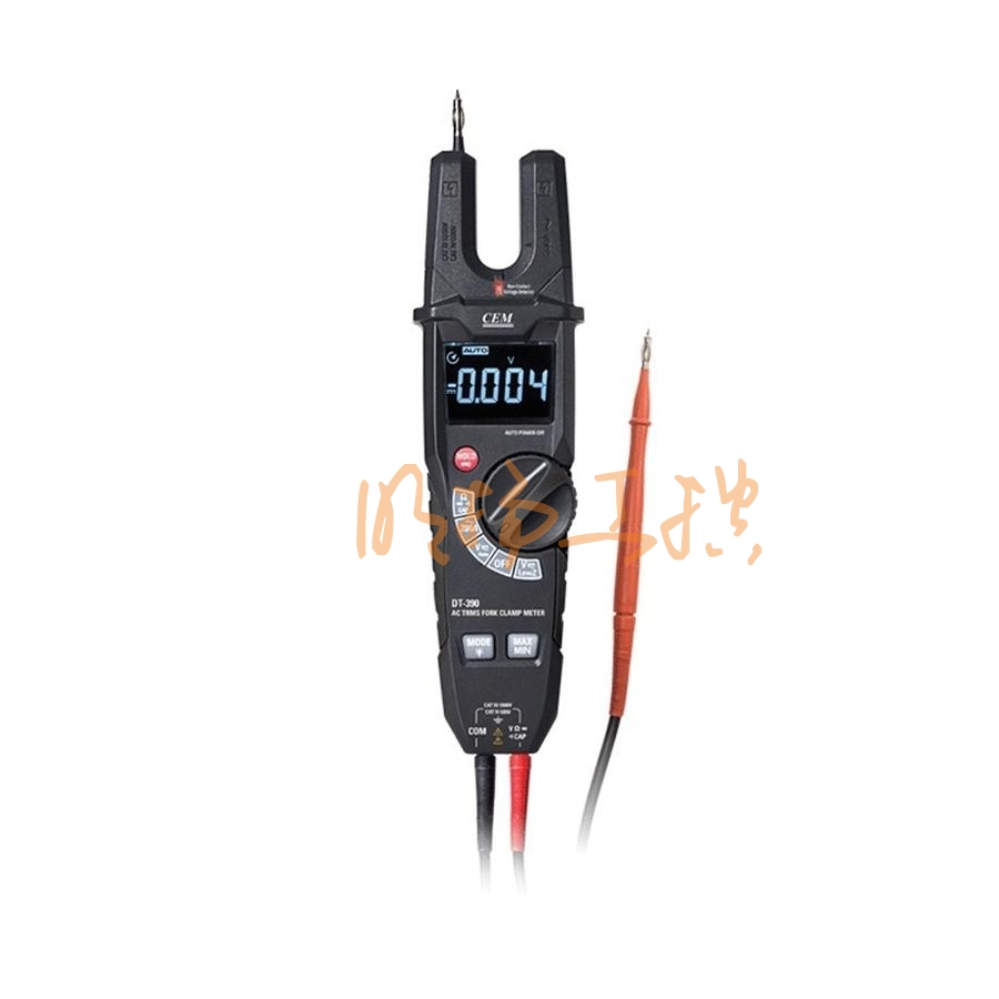华盛昌CEM DT-390开口钳形表 AC/DC1000A CAT IV 600V