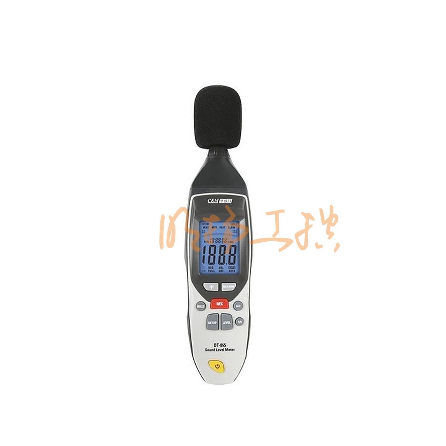 华盛昌CEM DT-855声级计 30至130dB±1.5dB A/C加权