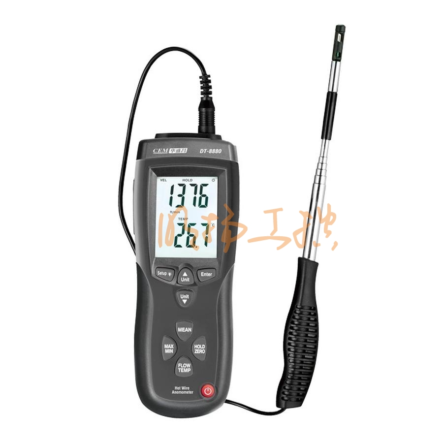 华盛昌DT-8880热敏风速仪 热线型 0至30m/s±2% HVAC