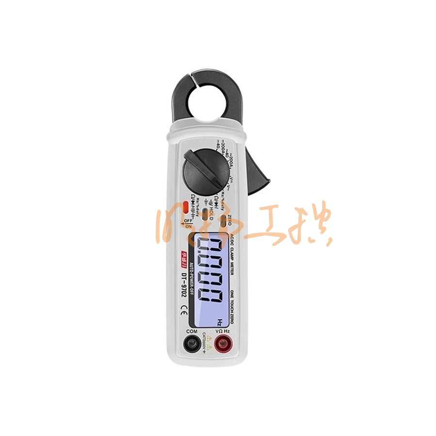 华盛昌DT-9702小钳口钳表 40A/AC600V 18mm窄钳口