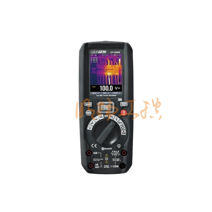华盛昌DT-9889热像万用表TRMS+热成像 工业综合诊断