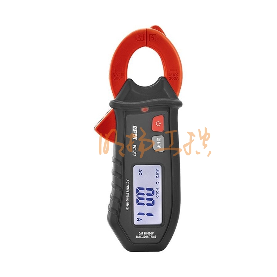 华盛昌FC-21数字钳形表AC600A/600V 通断测试 电工入门