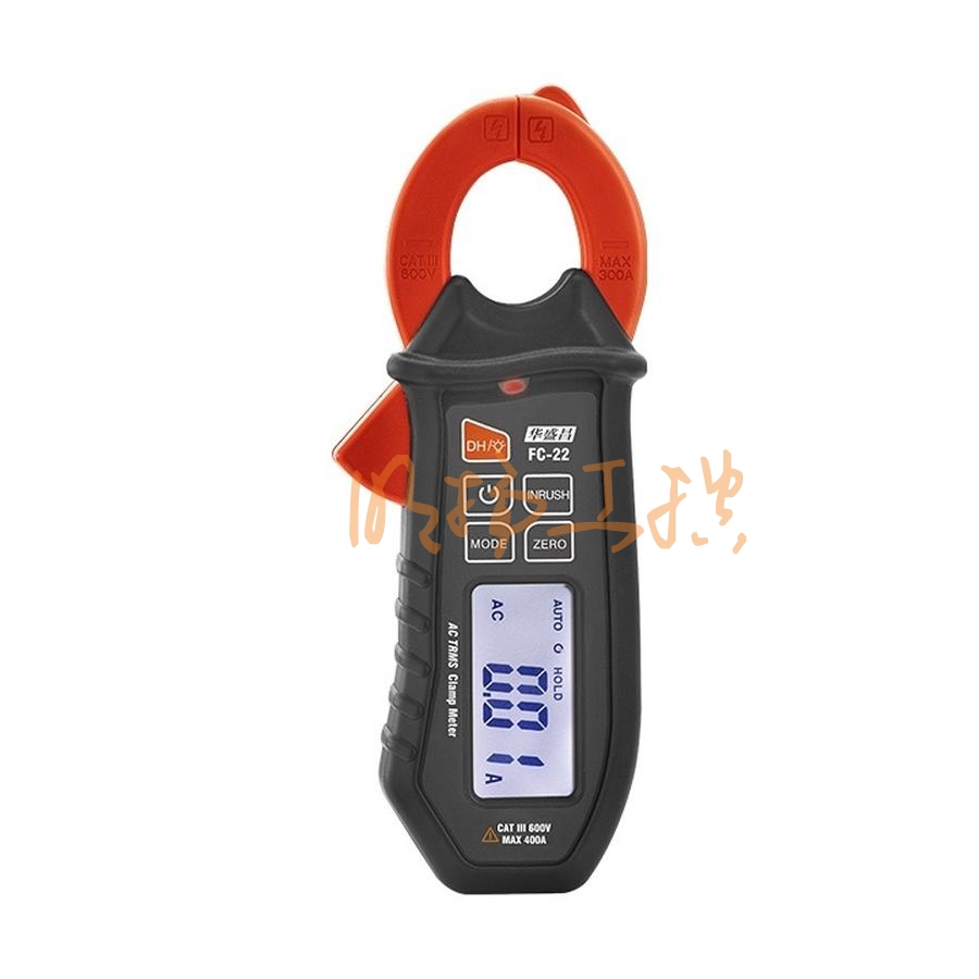 华盛昌FC-22电压电流钳表AC600A 电阻电容 自动量程 维修