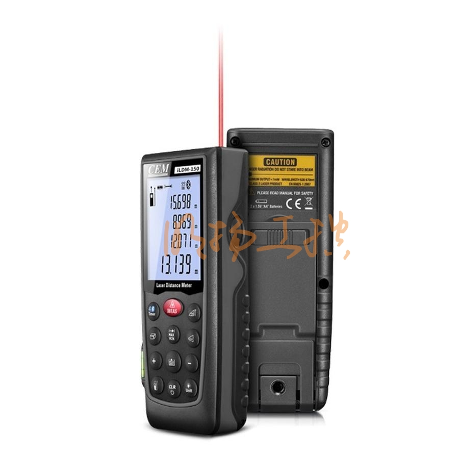 华盛昌iLDM-150蓝牙测距仪 150米±1mm APP 3D建模