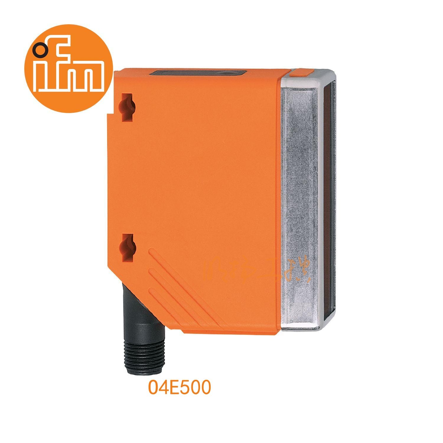 IFM易福门对射式光电开关 O4E500 ； 发射器/接收器：接收装置 ； 检测距离：0...80 m ；
