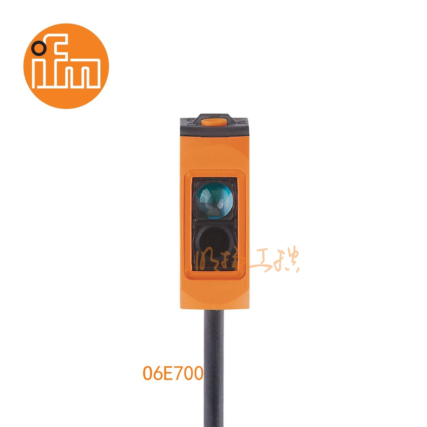 IFM易福门对射式光电开关 O6E700 ； 发射器/接收器：接收装置 ； 检测距离：15 m ；