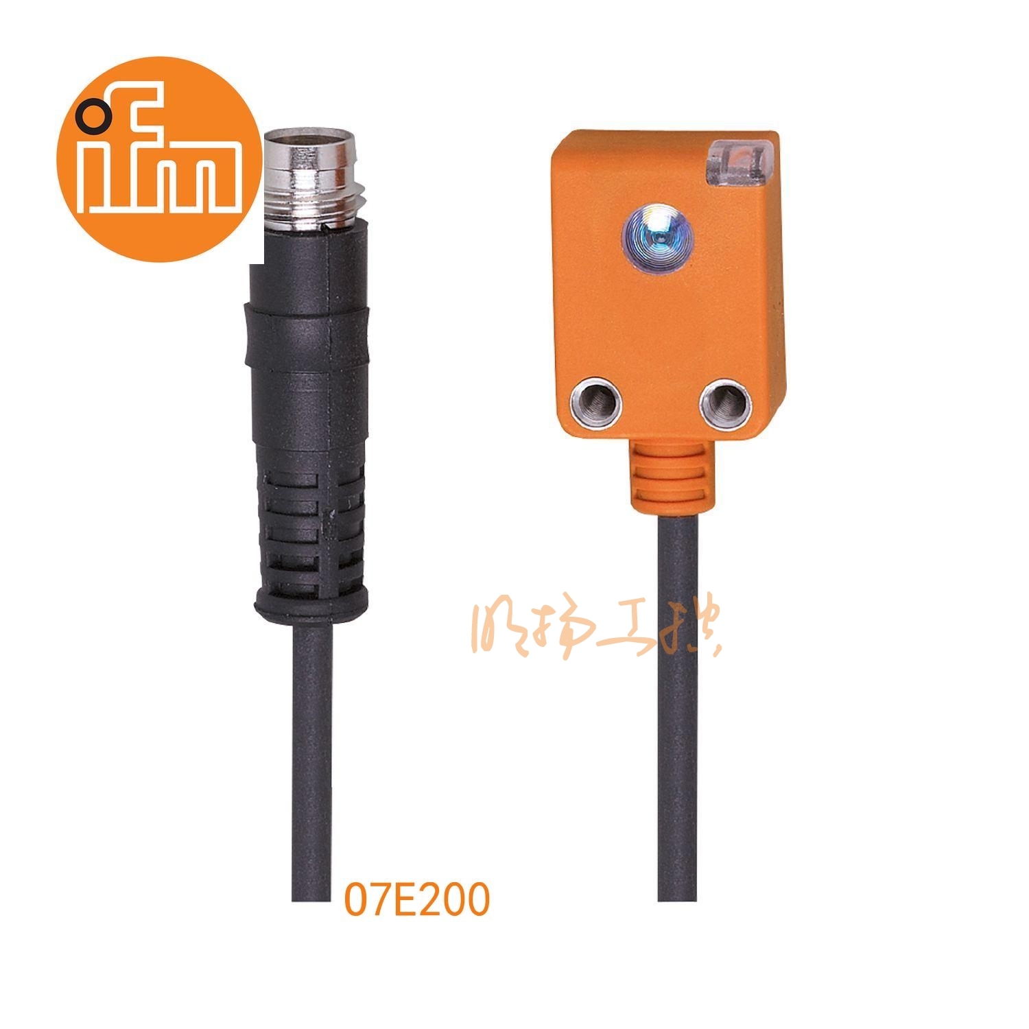 IFM易福门对射式光电开关 O7E200 ； 发射器/接收器：接收装置 ； 检测距离：0...1.5 m ；
