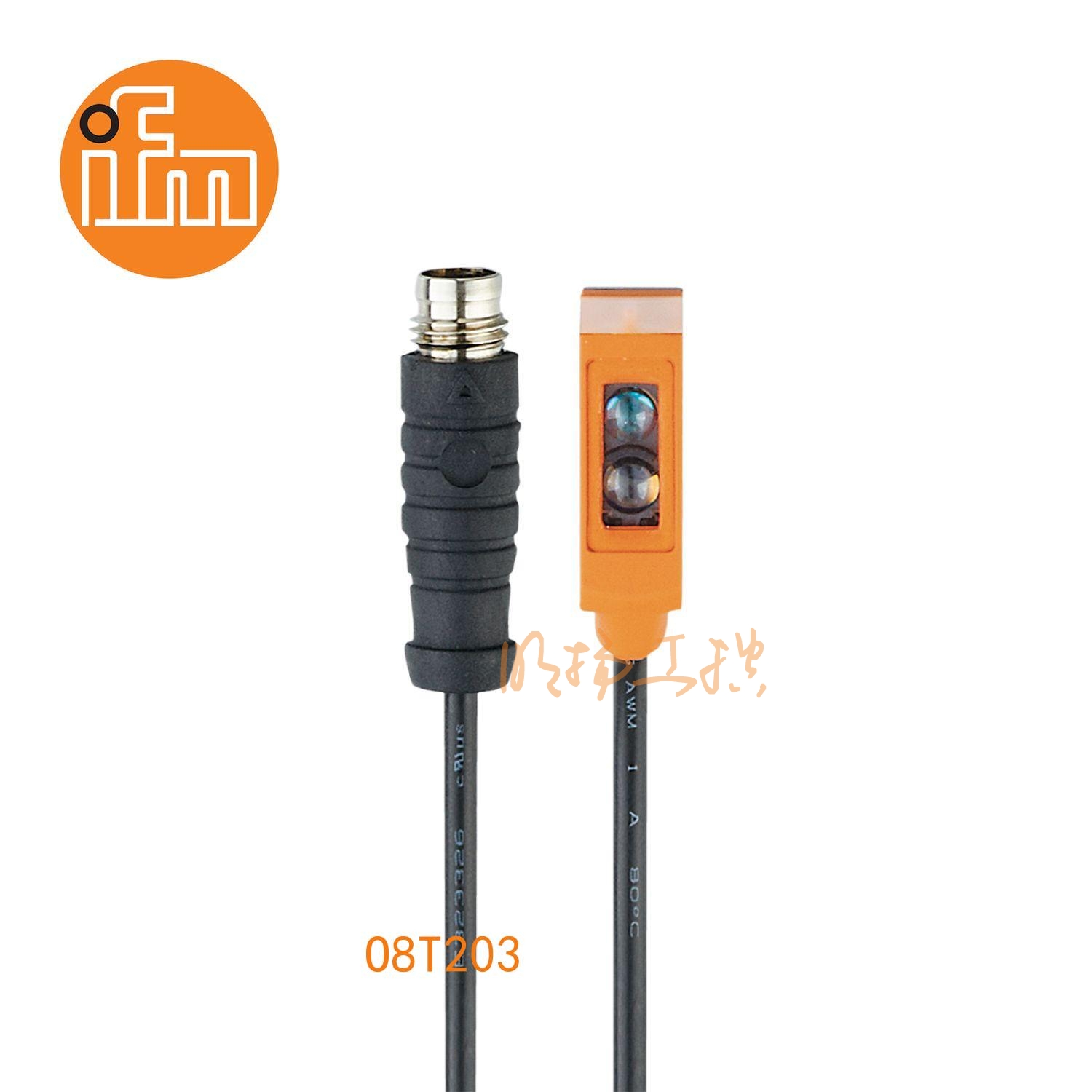 IFM易福门漫反射光电开关 O8T203 ； 检测距离：0...180 mm ；