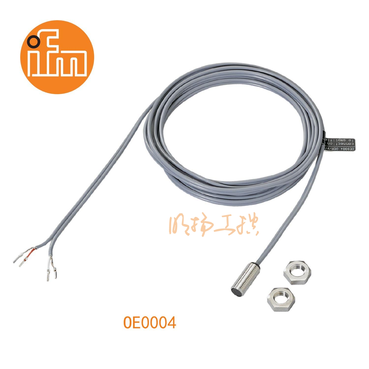 IFM易福门镜面反射光电开关 OE0004 ； 检测距离：< 15 mm ；棱镜反射镜的检测距离：0.03...0.2 m ；