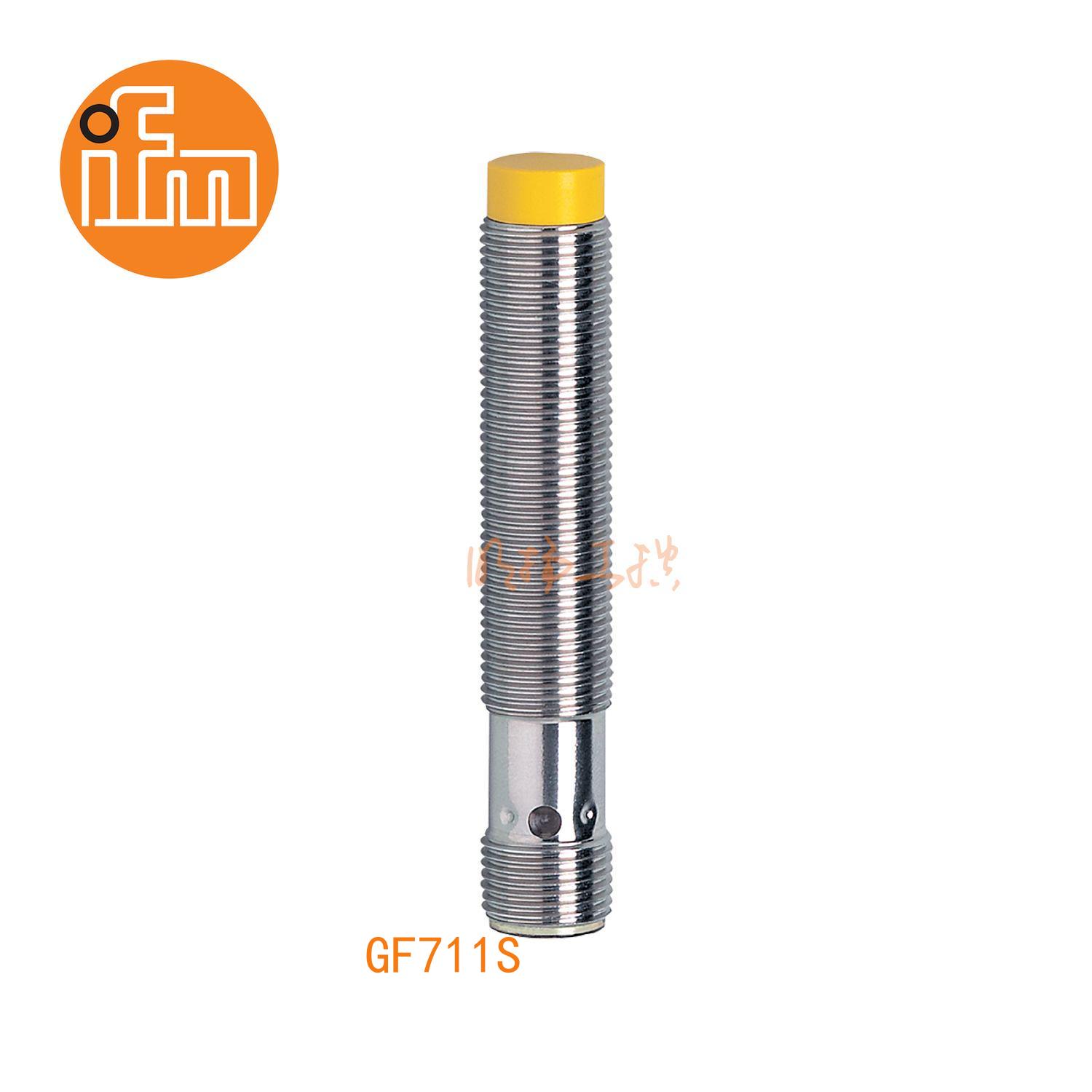 IFM易福门接近开关GF711S；尺寸：M12 x 1 / L = 70 mm；有效感应区：0.5...4 mm；输出功能：2 x OSSD (A1和A2);输出:DC PNP；接口：M12 接插件；电感式安全接近开关 ；