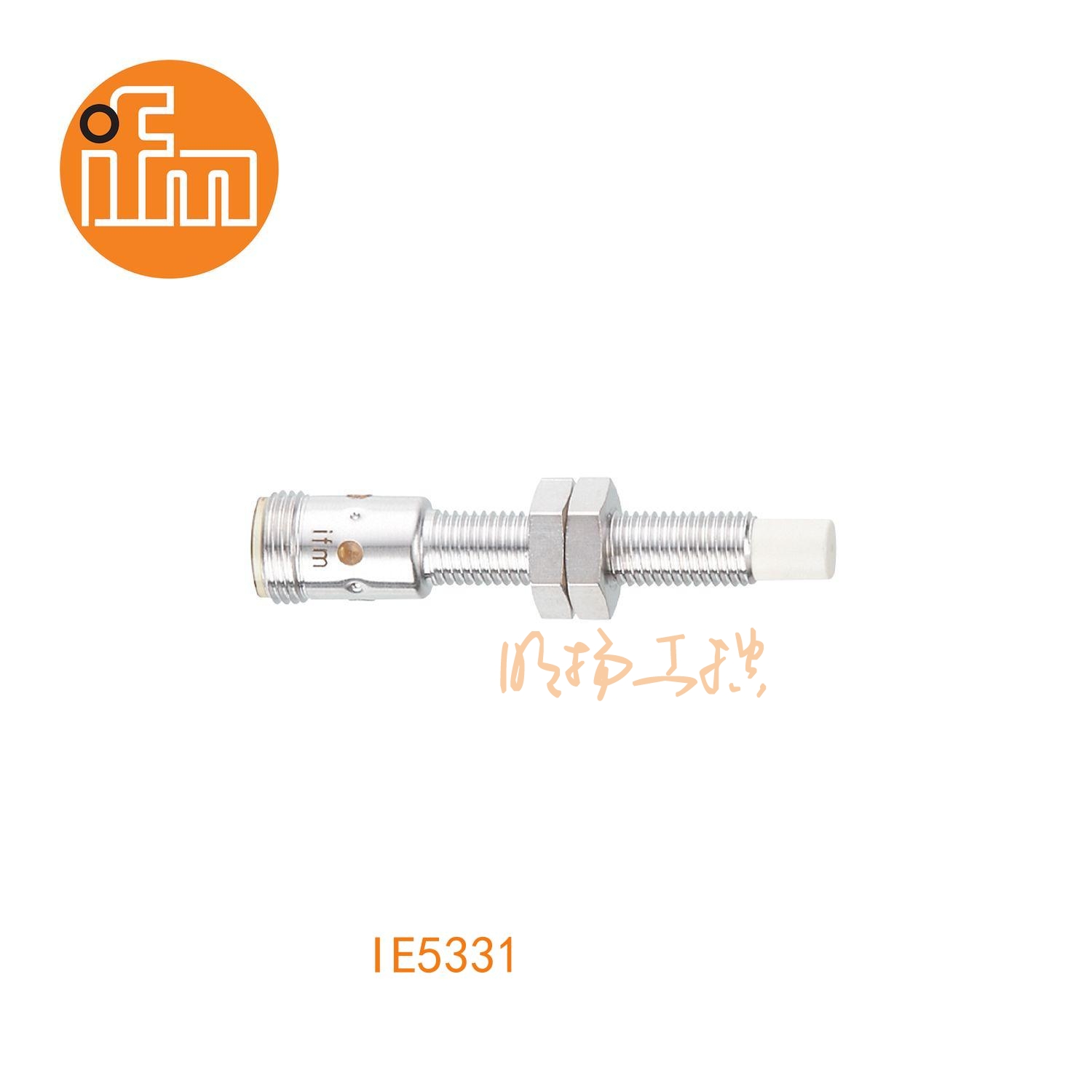IFM易福门接近开关IE5331；感应距离：4 mm 非齐平安装；开关频率：300 Hz；输出功能：常开；输出：DC PNP；尺寸：M8 x 1 / L = 60 mm;长检测范围的接近开关 ；