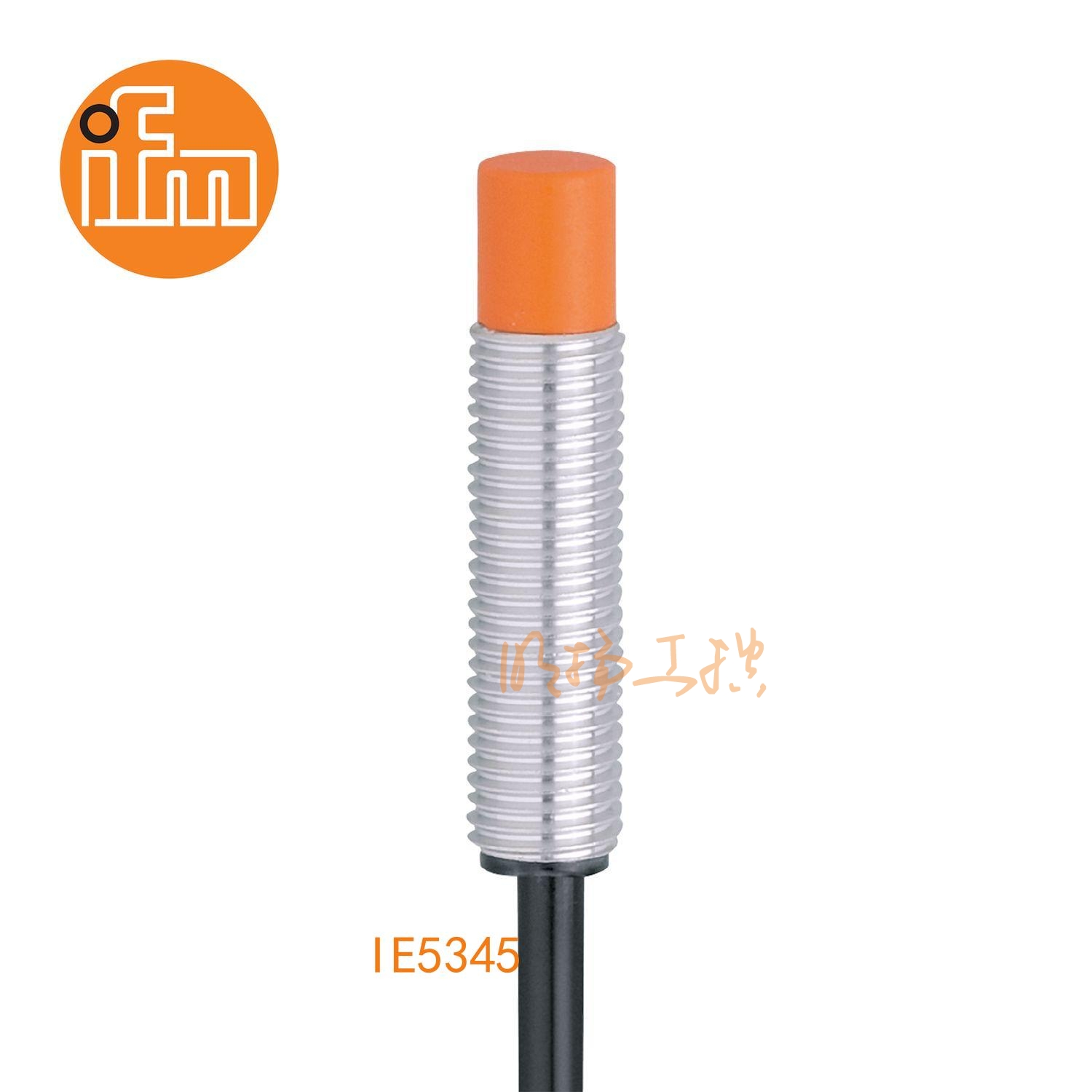 IFM易福门接近开关IE5345；感应距离：5 mm 非齐平安装；开关频率：700 Hz；输出功能：常开；输出：DC PNP/NPN；尺寸：M8 x 1 / L = 37 mm;长检测范围的接近开关;诚信专业明扬工控商城！