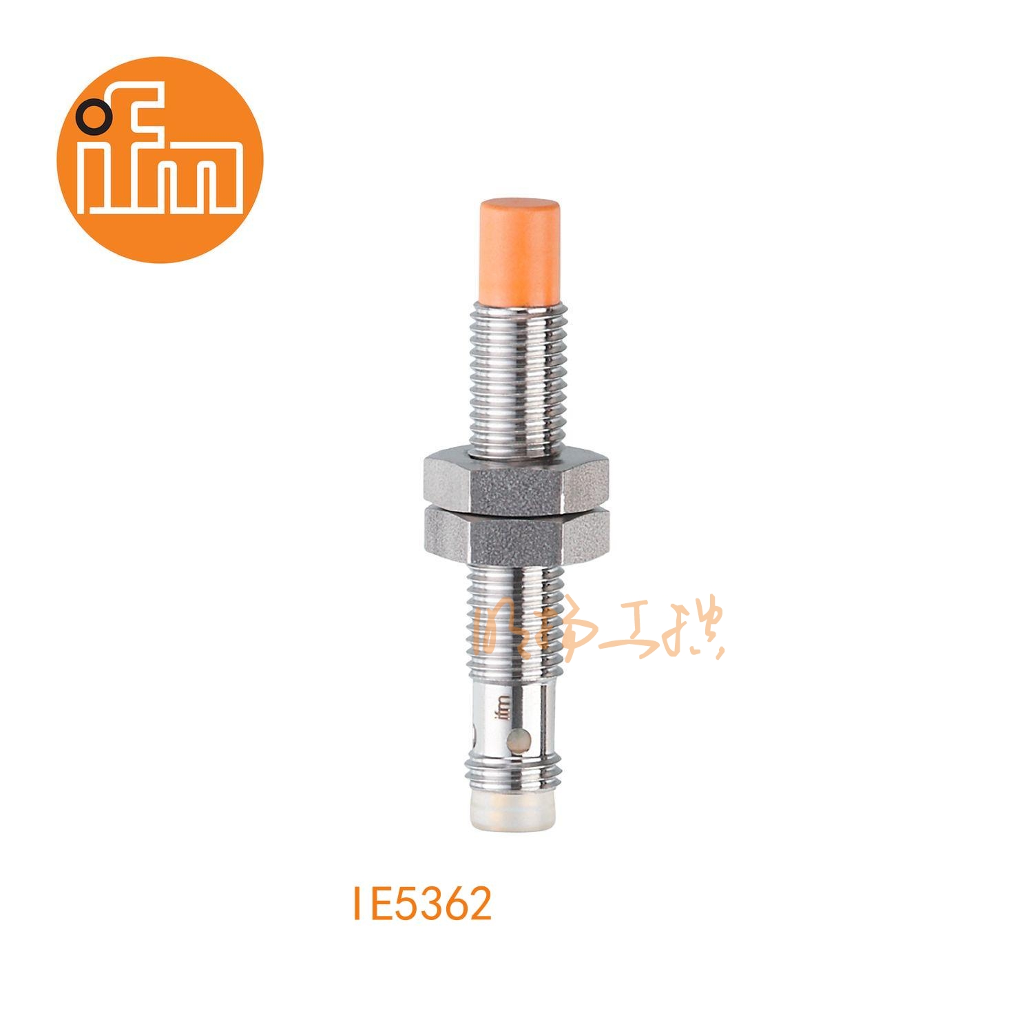 IFM易福门接近开关IE5362；感应距离：4 mm 非齐平安装；开关频率：800 Hz；输出功能：常开；输出：DC PNP；尺寸：M8 x 1 / L = 50 mm;长检测范围的接近开关 ；