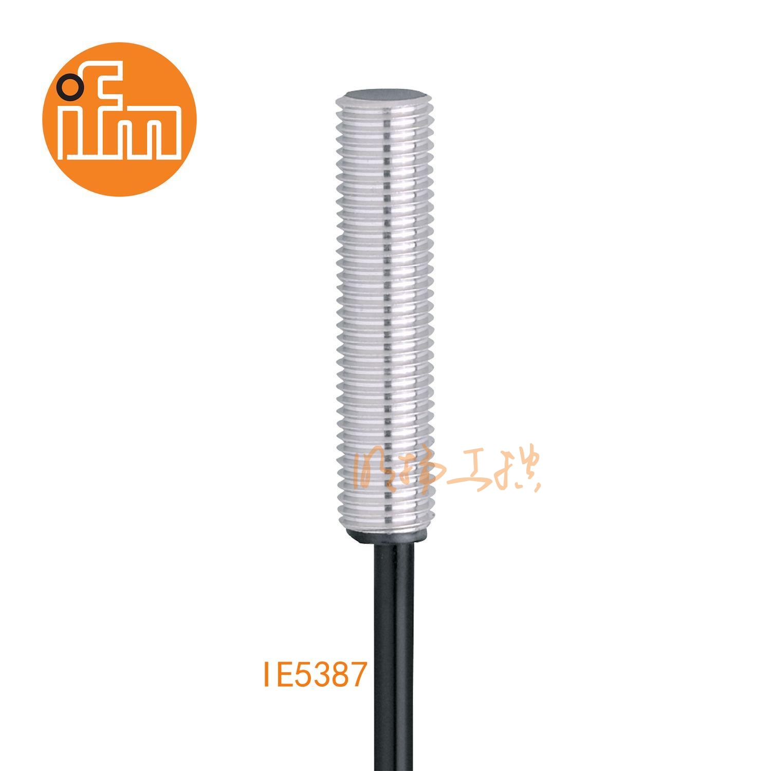 IFM易福门接近开关IE5387；感应距离：3 mm 齐平安装；开关频率：1000 Hz；输出功能：常开；输出：DC PNP/NPN；尺寸：M8 x 1 / L = 37 mm;长检测范围的接近开关 ；