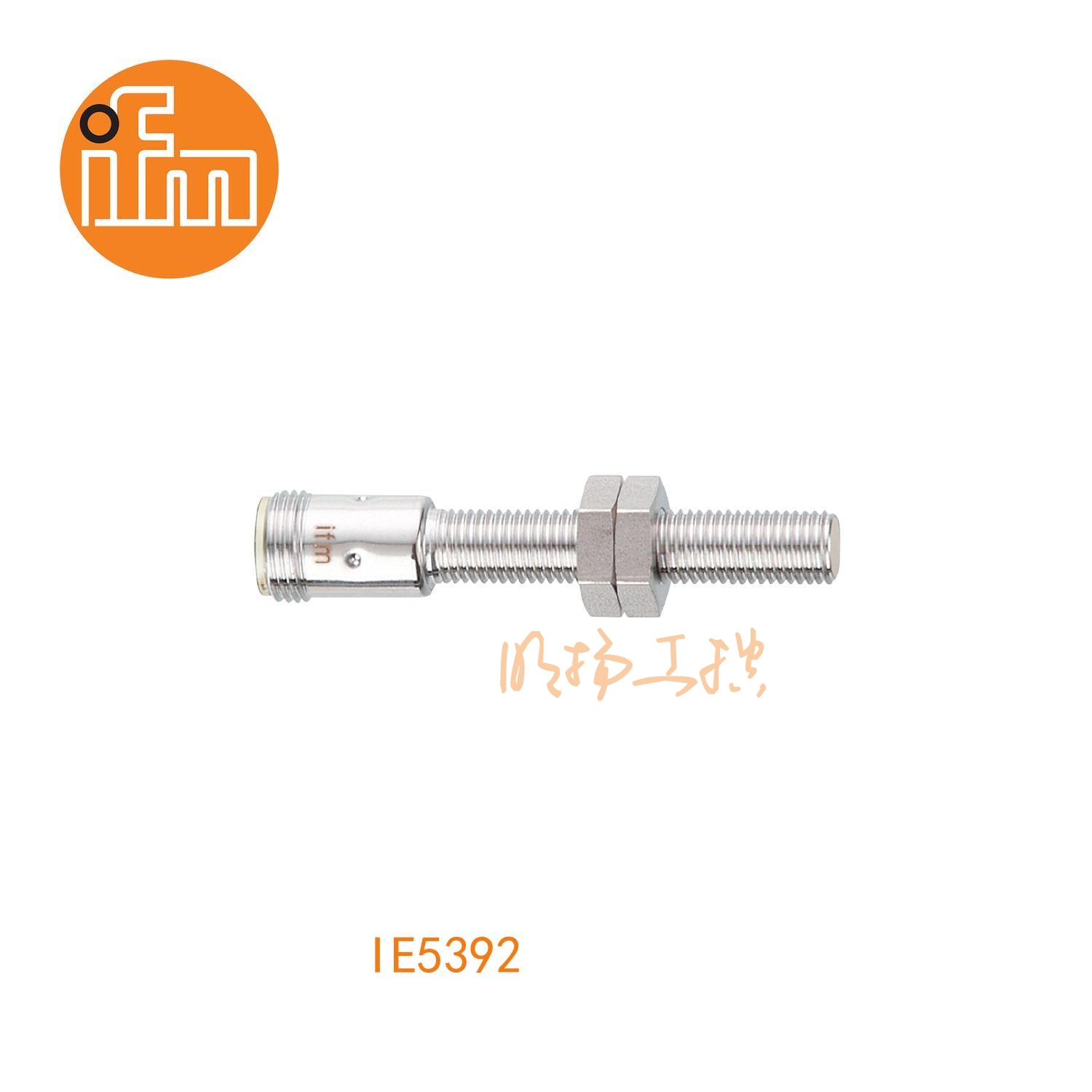 IFM易福门接近开关IE5392；感应距离：2 mm 齐平安装；开关频率：1000 Hz；输出功能：常开；输出：DC PNP；尺寸：M8 x 1 / L = 60 mm;长检测范围的接近开关 ；