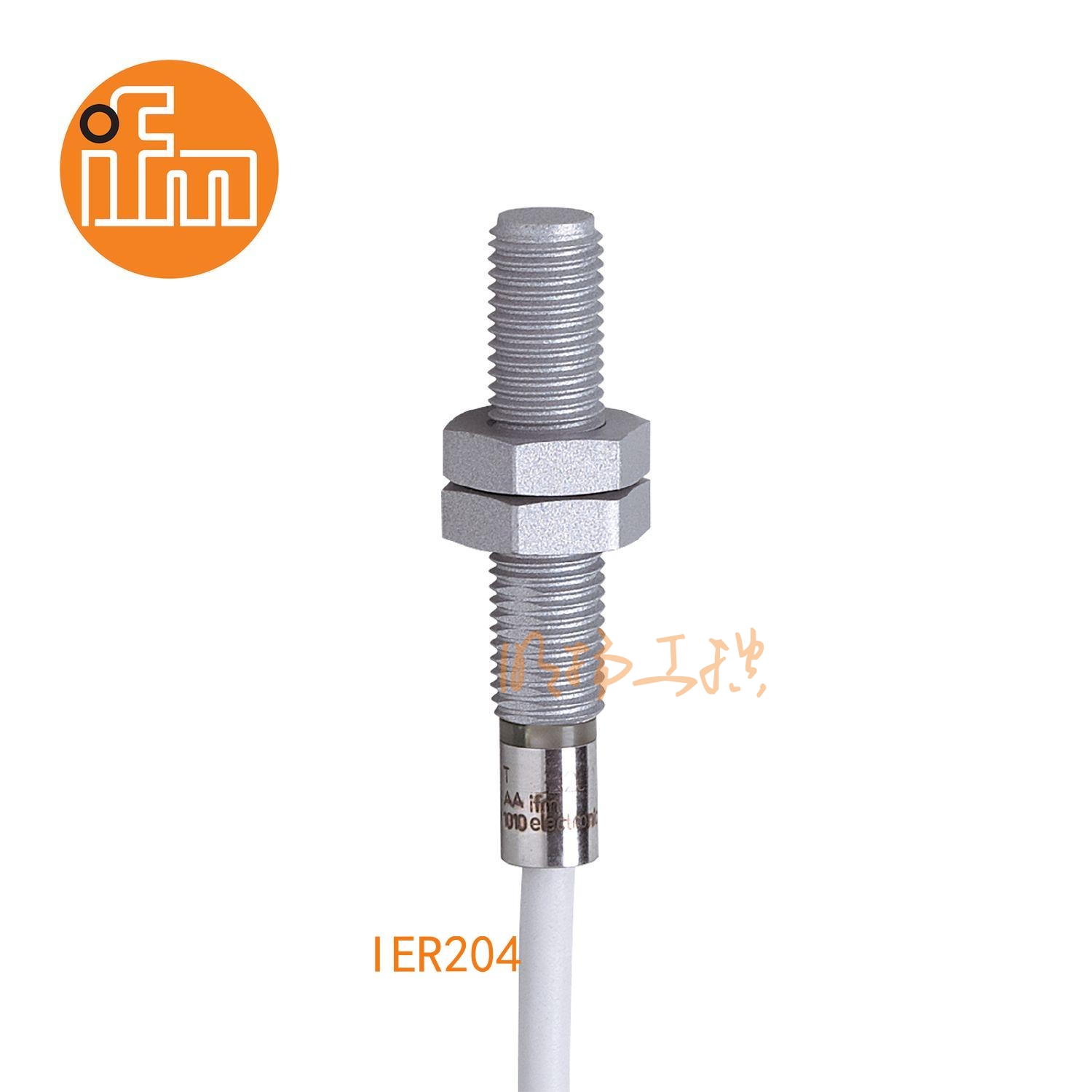 IFM易福门接近开关IER204；感应距离：2 mm 齐平安装；开关频率：150 Hz；输出功能：常开；输出：DC PNP/NPN；尺寸：M8 x 1 / L = 45 mm ；全金属 ；