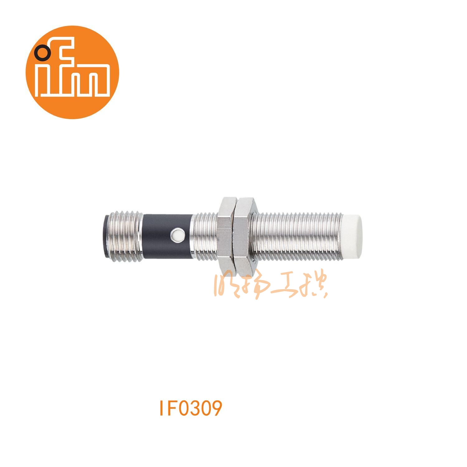IFM易福门接近开关IF0309；感应距离：4 mm 非齐平安装；开关频率：25 Hz AC / 90 Hz DC；输出功能：常开；输出：AC/DC；尺寸：M12 x 1 mm; AC/DC接近开关 ；