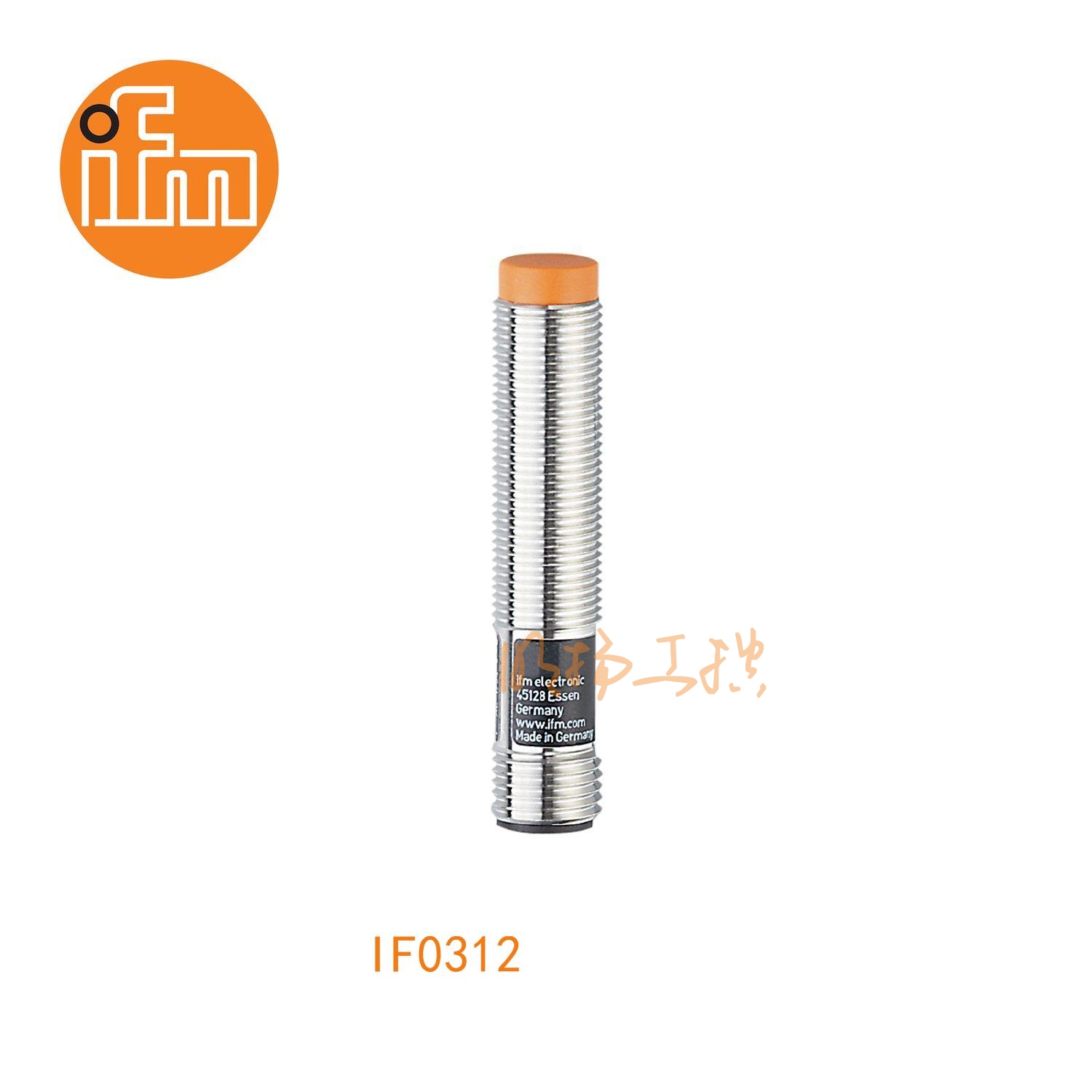 IFM易福门接近开关IF0312；感应距离：7 mm 非齐平安装；开关频率：25 Hz AC / 90 Hz DC；输出功能：常开；输出：AC/DC；尺寸：M12 x 1 mm; AC/DC接近开关 ；