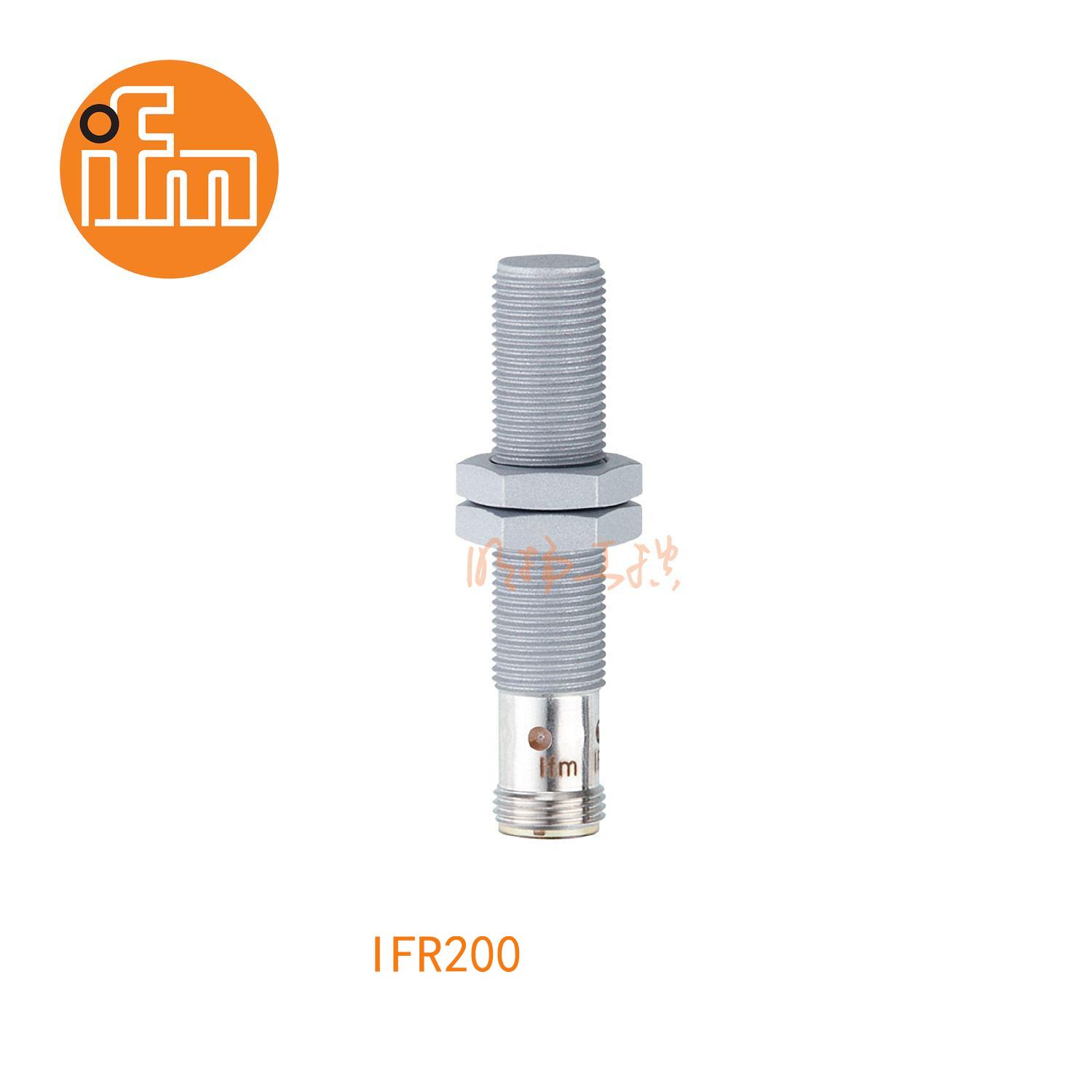 IFM易福门接近开关IFR200；感应距离：4 mm 齐平安装；开关频率：2 Hz；输出功能：常开;输出:DC PNP；尺寸：M12 x 1 / L = 60 mm；适用于焊接应用 ；