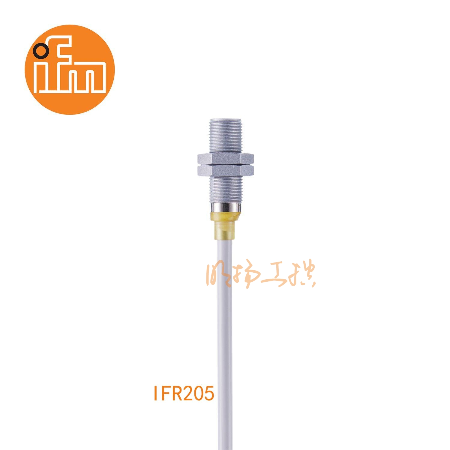 IFM易福门接近开关IFR205；感应距离：4 mm 齐平安装；开关频率：75 Hz；输出功能：常开；输出：DC PNP/NPN；尺寸：M12 x 1 / L = 40 mm ；全金属 ；