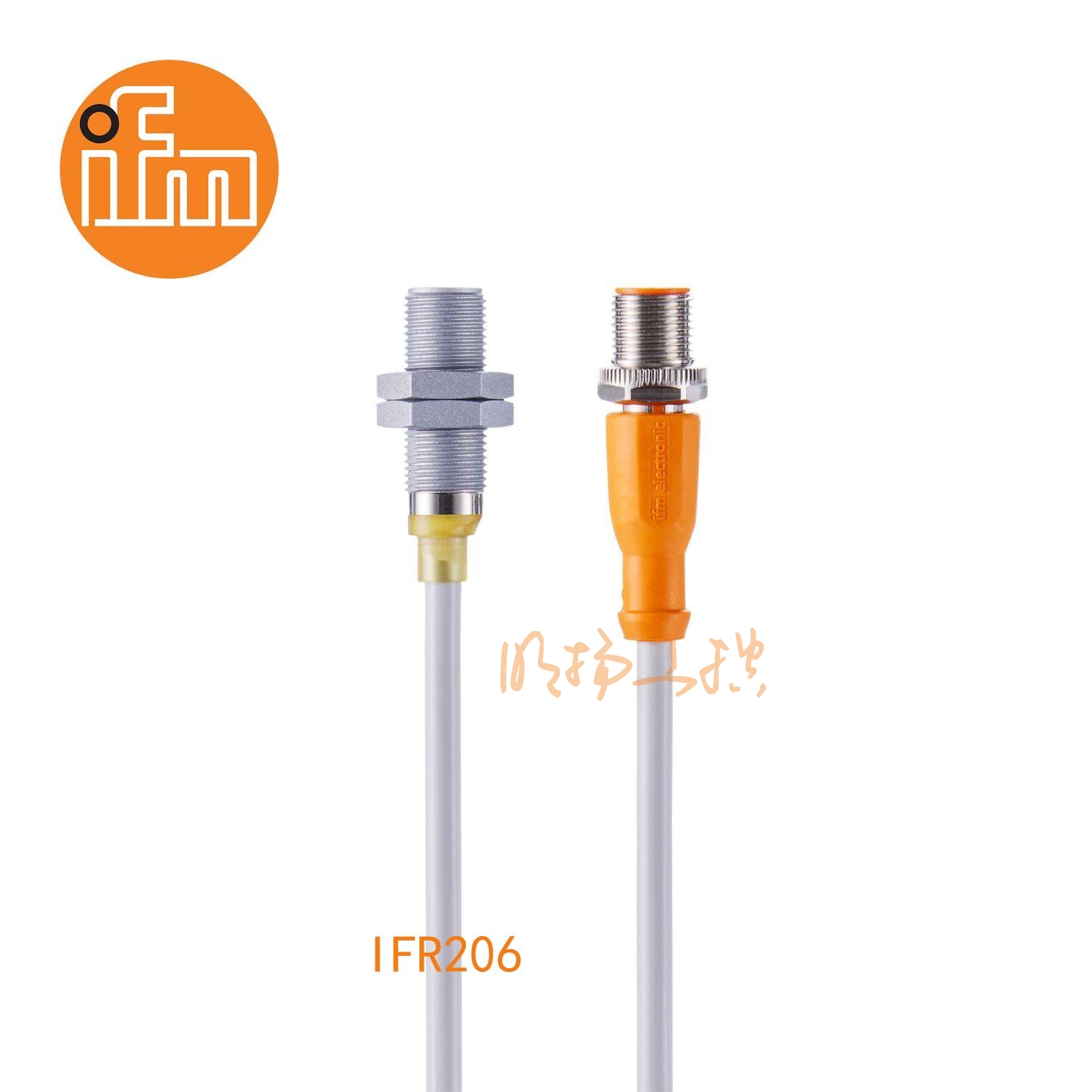 IFM易福门接近开关IFR206；感应距离：4 mm 齐平安装；开关频率：75 Hz；输出功能：常开；输出：DC PNP/NPN；尺寸：M12 x 1 / L = 40 mm ；全金属 ；
