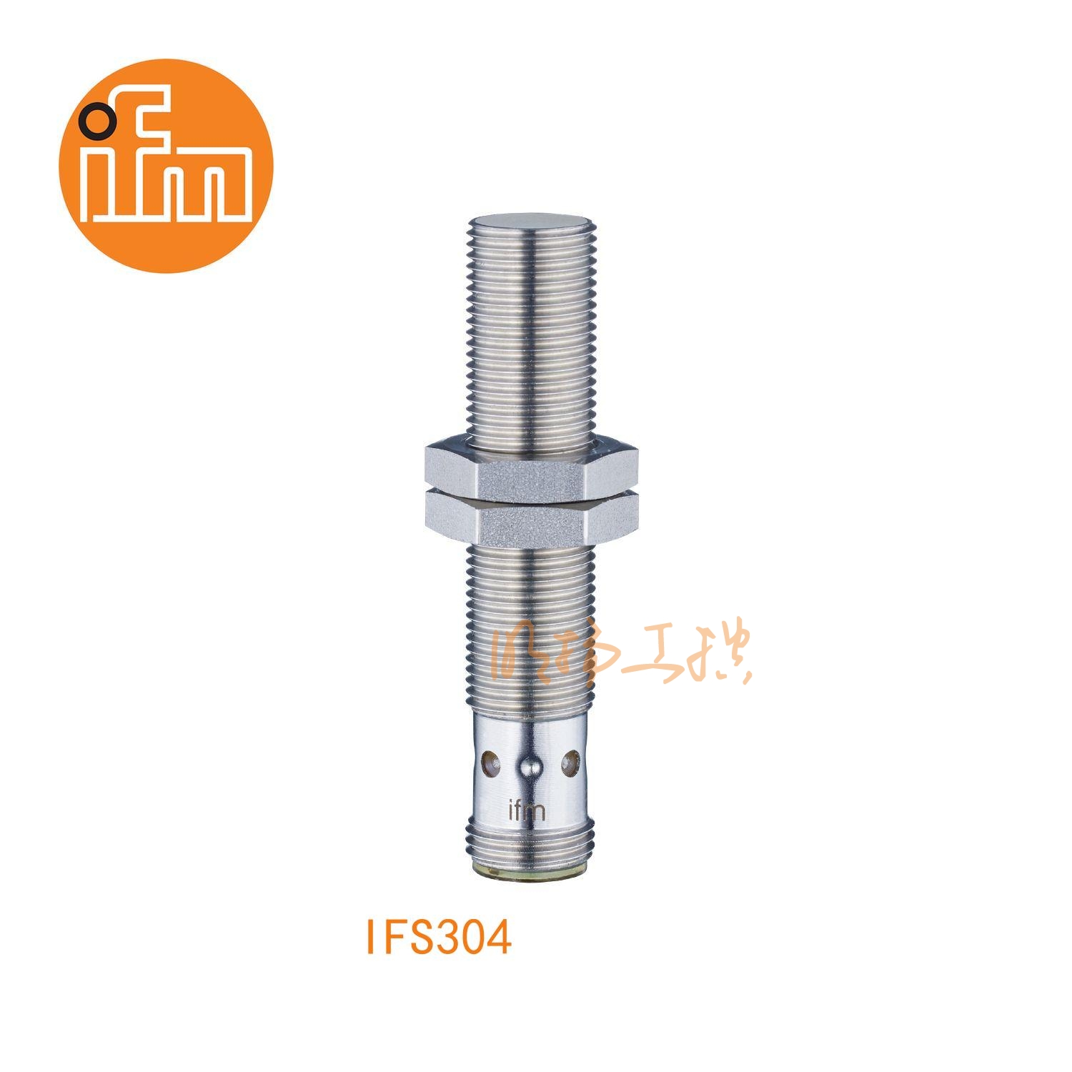 IFM易福门接近开关IFS304；尺寸：M12 x 1 / L = 60 mm；感应距离：4 mm 齐平安装；输出功能：常开;输出:DC PNP；接口：M12 接插件；所有金属的感应距离恒定 ；