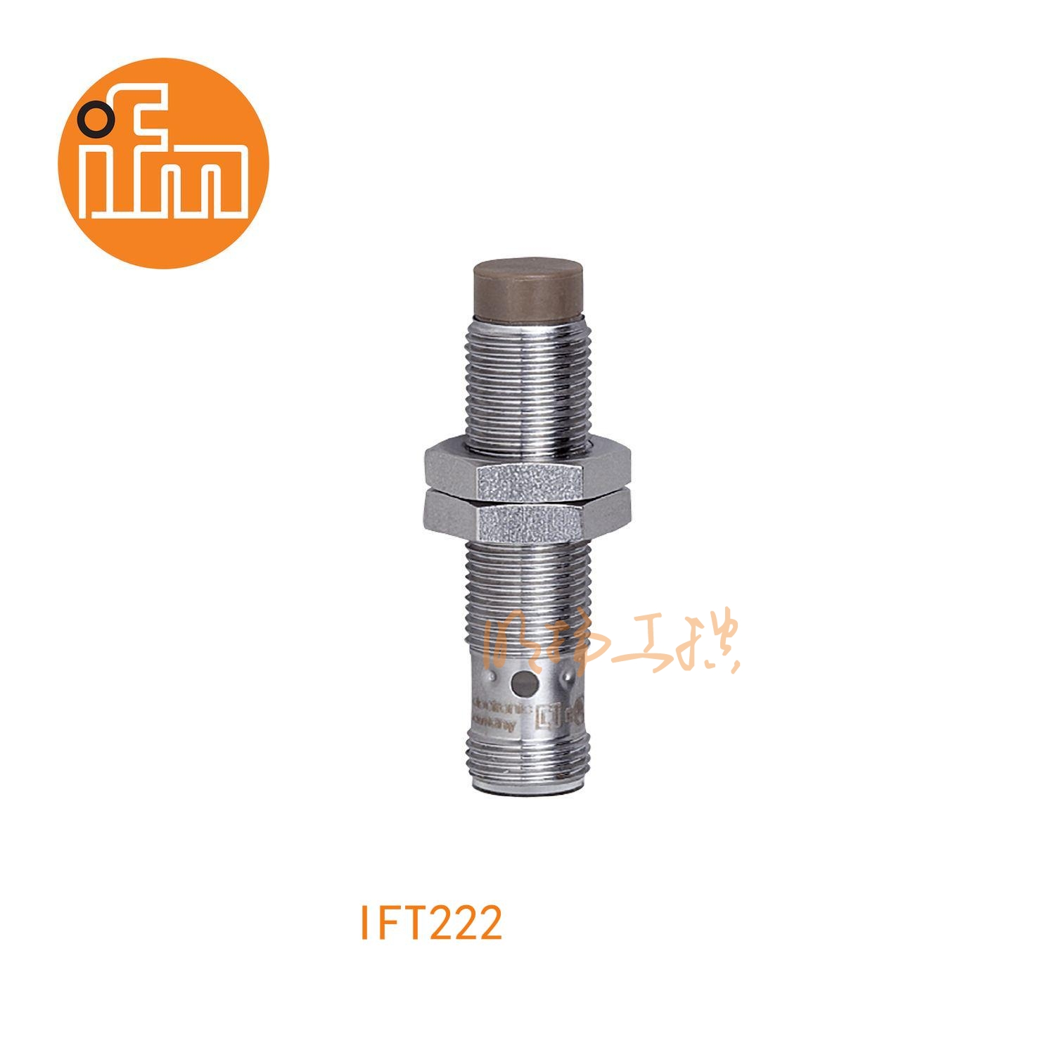 IFM易福门接近开关IFT222；感应距离：7 mm 非齐平安装；开关频率：700 Hz；输出功能：常开；输出：DC NPN；尺寸：M12 x 1 / L = 50 mm；卫生区域 ；