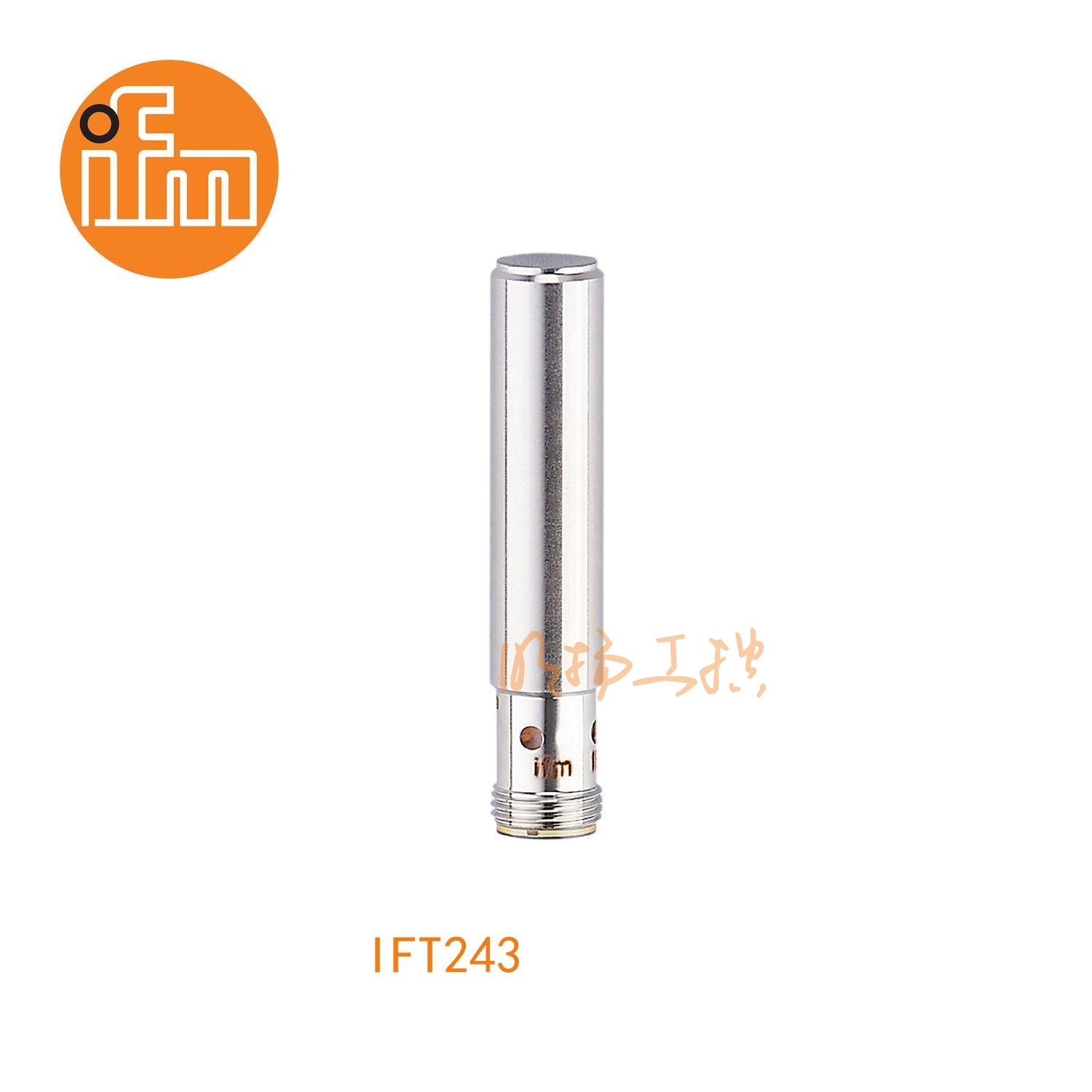 IFM易福门接近开关IFT243；感应距离：3 mm 齐平安装；开关频率：100 Hz；输出功能：常开；输出：DC PNP；尺寸：Ø 12 / L = 60 mm ；全金属 ；