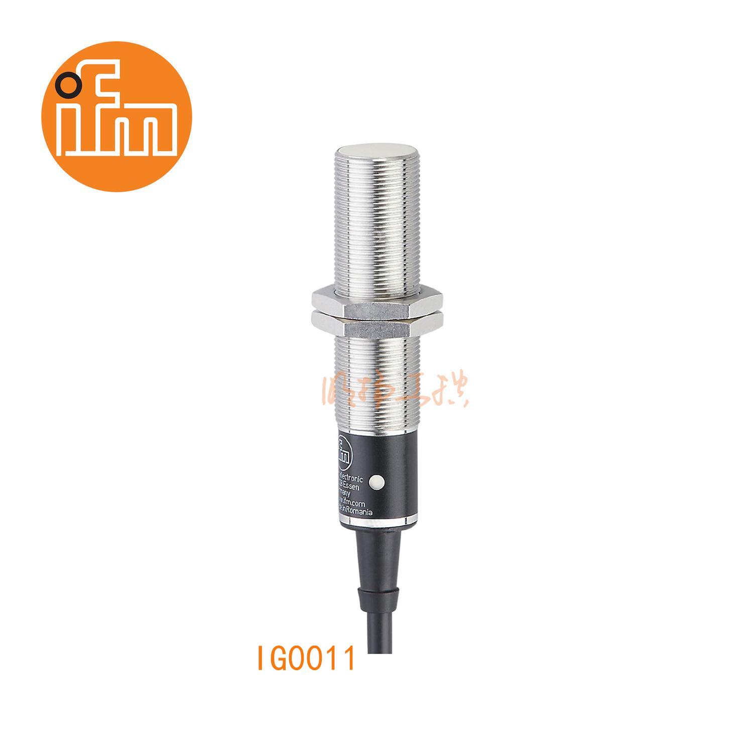 IFM易福门接近开关IG0011；感应距离：5 mm 齐平安装；开关频率：25 Hz AC / 50 Hz DC；输出功能：常开；输出：AC/DC；尺寸：M18 x 1 / L = 80 mm; AC/DC接近开关 ；