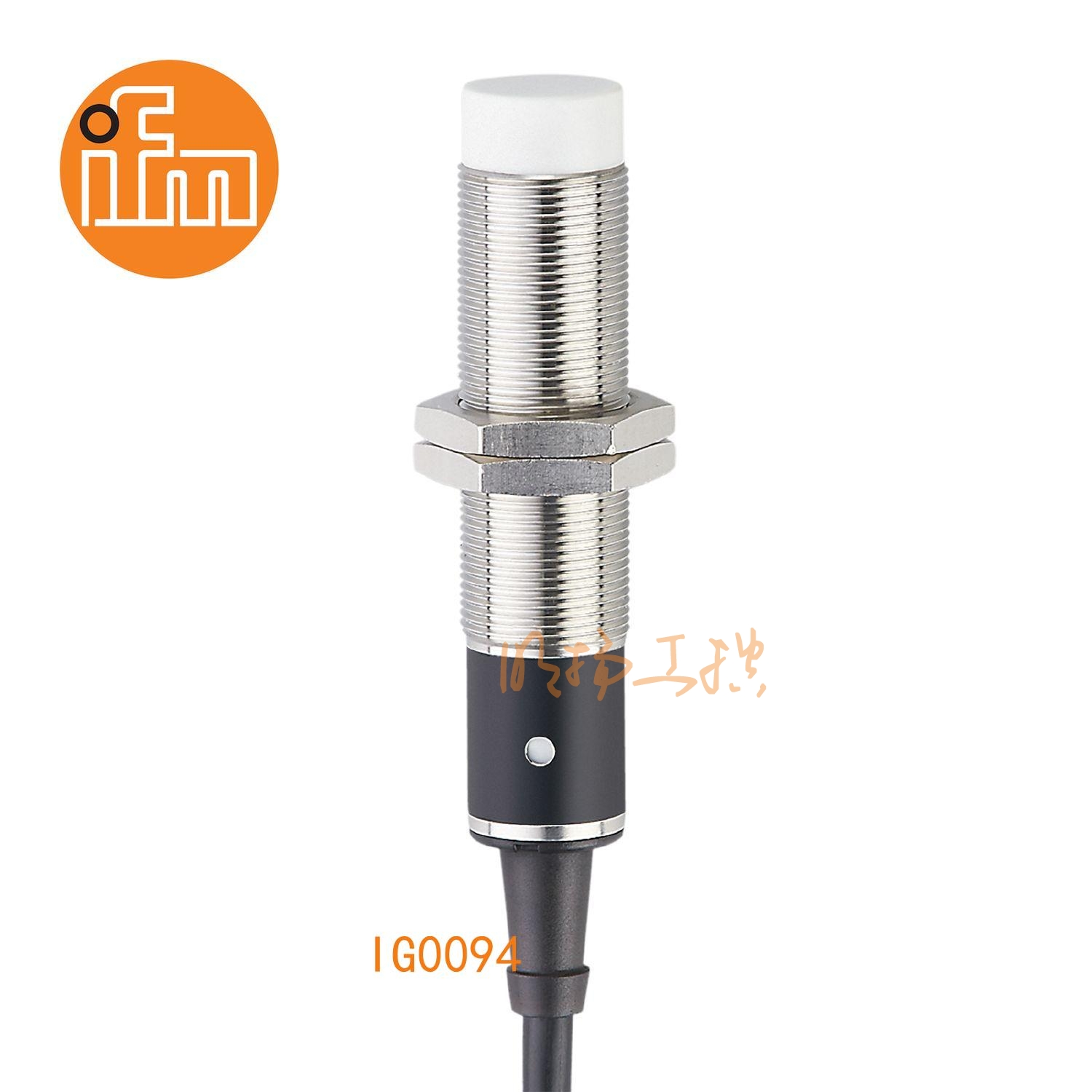 IFM易福门接近开关IG0094；感应距离：8 mm 非齐平安装；开关频率：25 Hz AC / 50 Hz DC；输出功能：常闭；输出：AC/DC；尺寸：M18 x 1 / L = 80 mm; AC/DC接近开关 ；