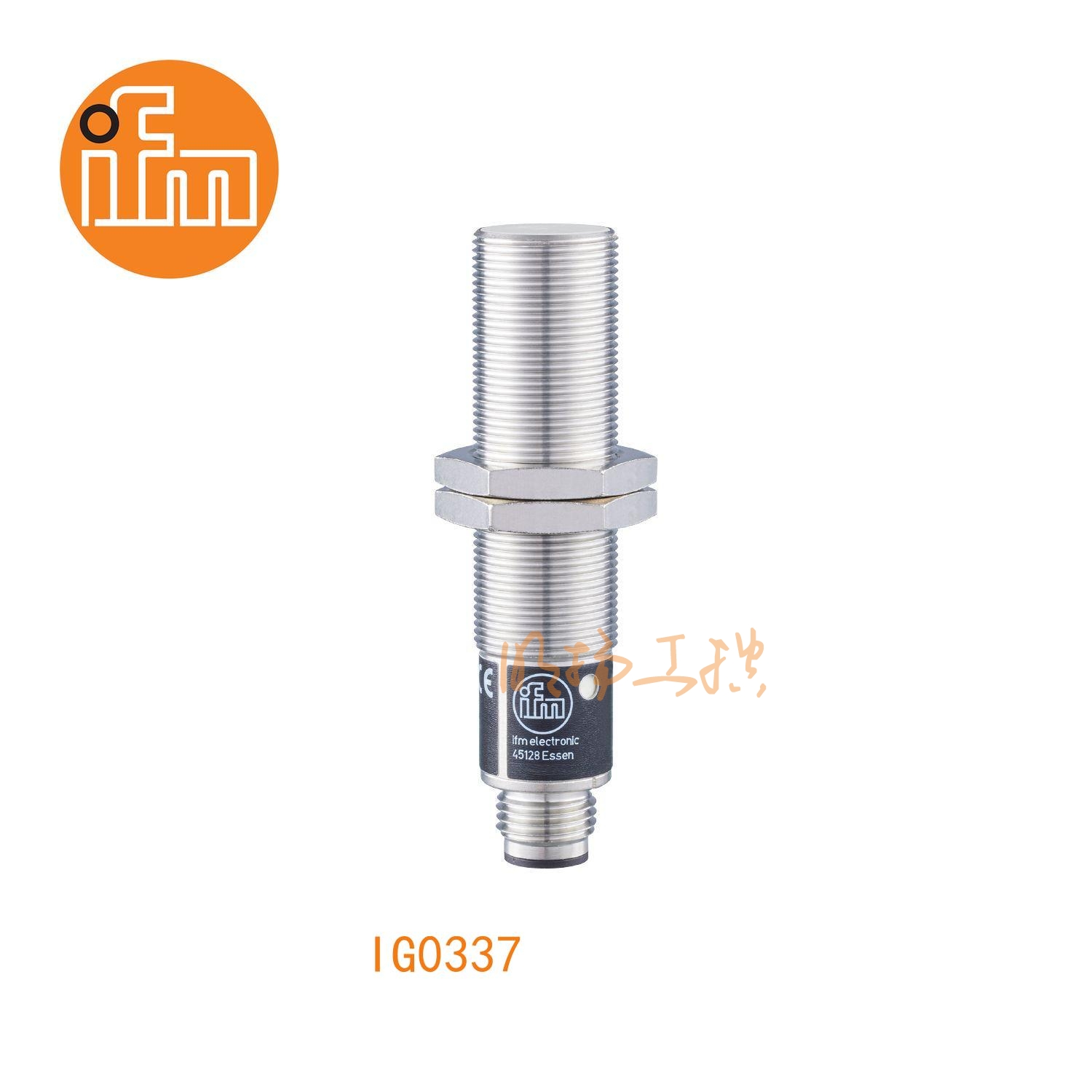 IFM易福门接近开关IG0337；感应距离：5 mm 齐平安装；开关频率：25 Hz AC / 100 Hz DC；输出功能：常开；输出：AC/DC；尺寸：M18 x 1 mm; AC/DC接近开关 ；