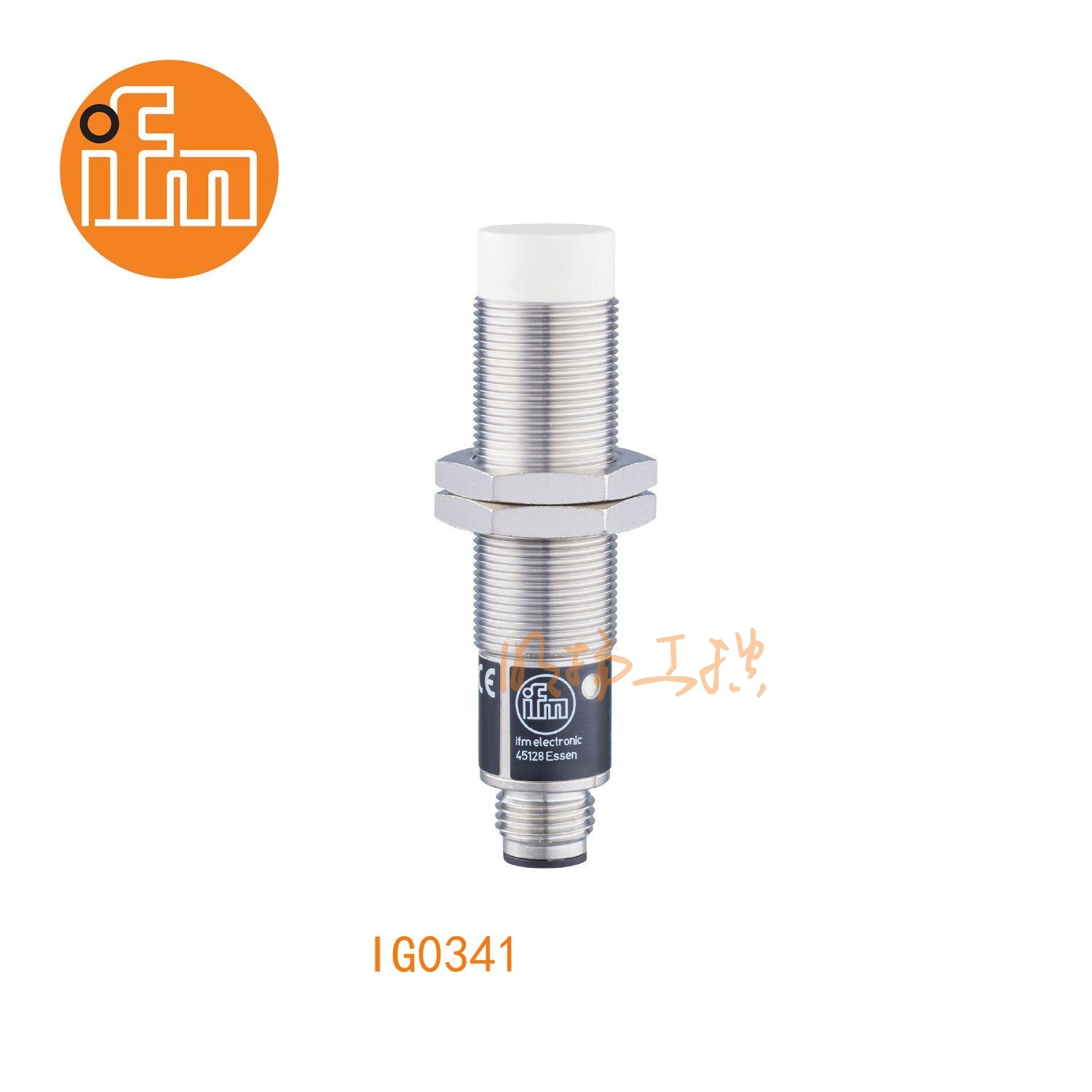 IFM易福门接近开关IG0341；感应距离：8 mm 非齐平安装；开关频率：25 Hz AC / 100 Hz DC；输出功能：常开；输出：AC/DC；尺寸：M18 x 1 mm; AC/DC接近开关 ；
