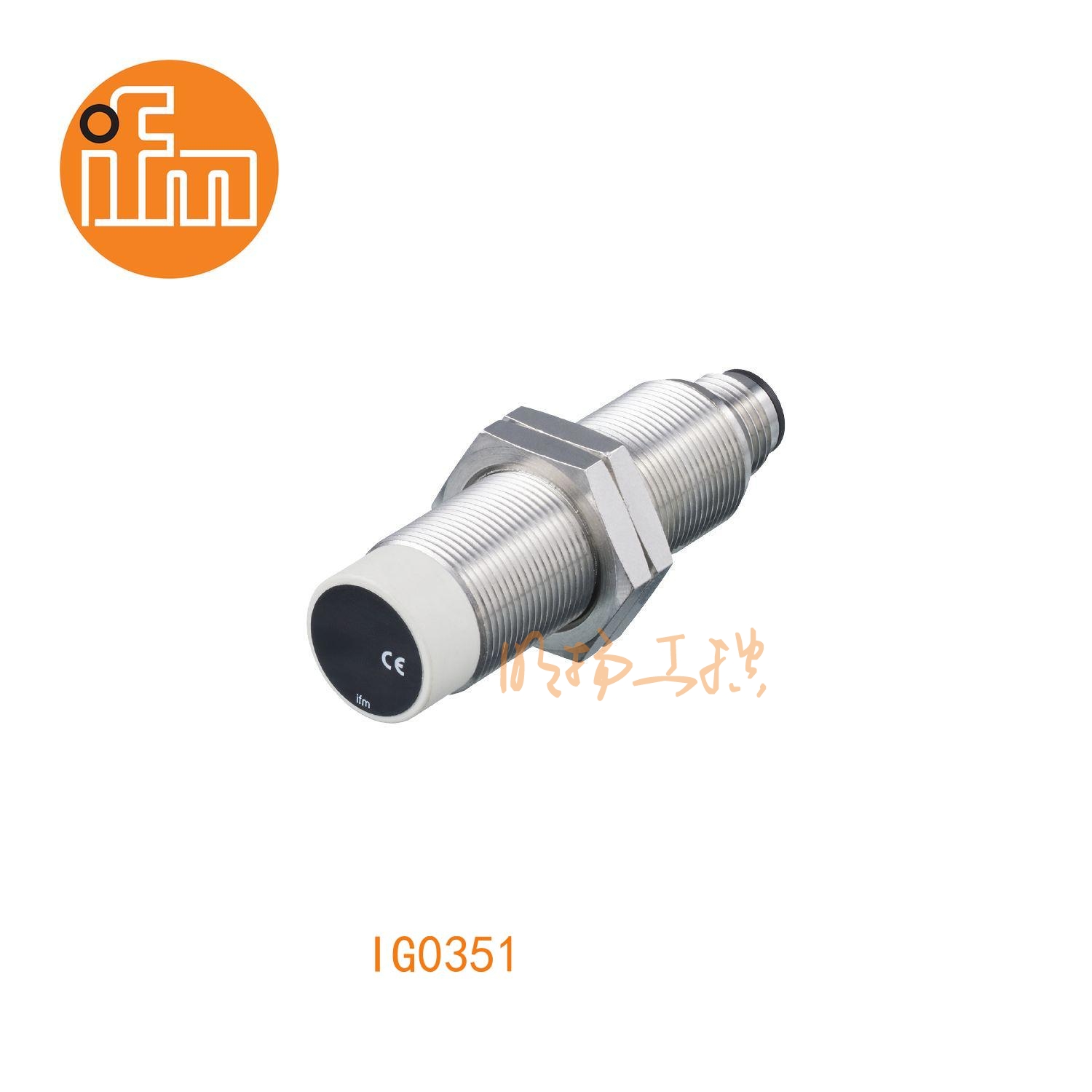 IFM易福门接近开关IG0351；感应距离：8 mm 非齐平安装；开关频率：25 Hz AC / 100 Hz DC；输出功能：常闭；输出：AC/DC；尺寸：M18 x 1 mm; AC/DC接近开关 ；