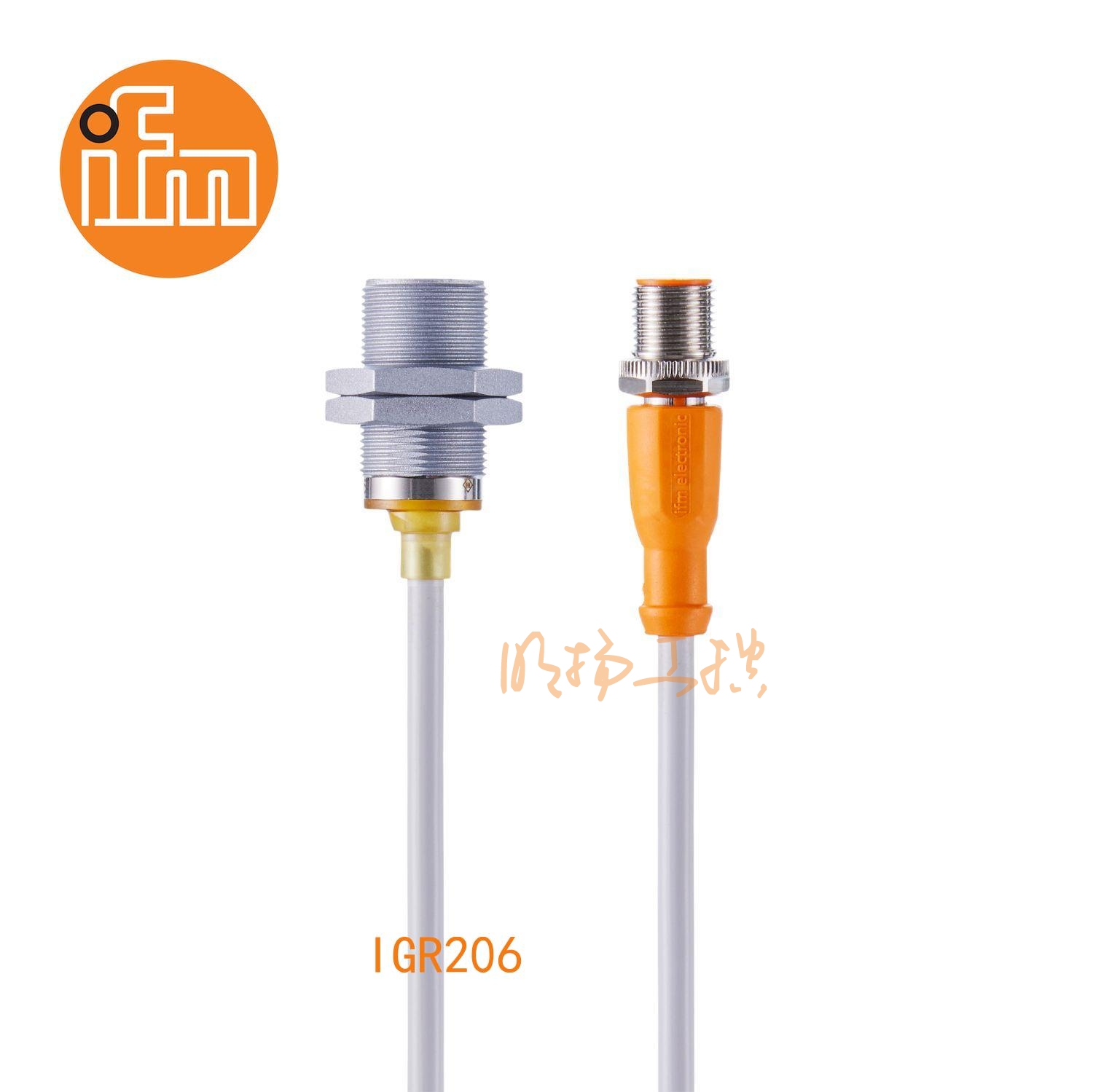 IFM易福门接近开关IGR206；感应距离：6 mm 齐平安装；开关频率：50 Hz；输出功能：常开;输出:DC PNP/NPN；尺寸：M18 x 1 / L = 40 mm；适用于焊接应用 ；