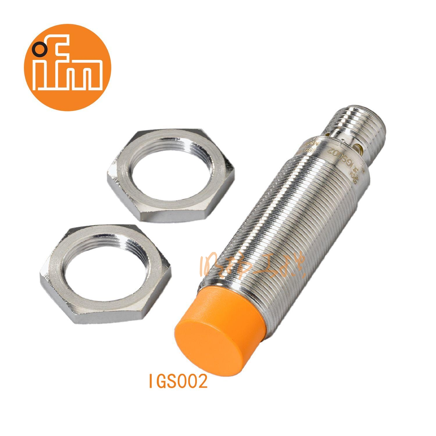 IFM易福门接近开关IGS002；感应距离：12 mm 非齐平安装；开关频率：25 Hz AC / 25 Hz DC；输出功能：常开；输出：AC/DC；尺寸：M18 x 1 / L = 70 mm; AC/DC接近开关 ；