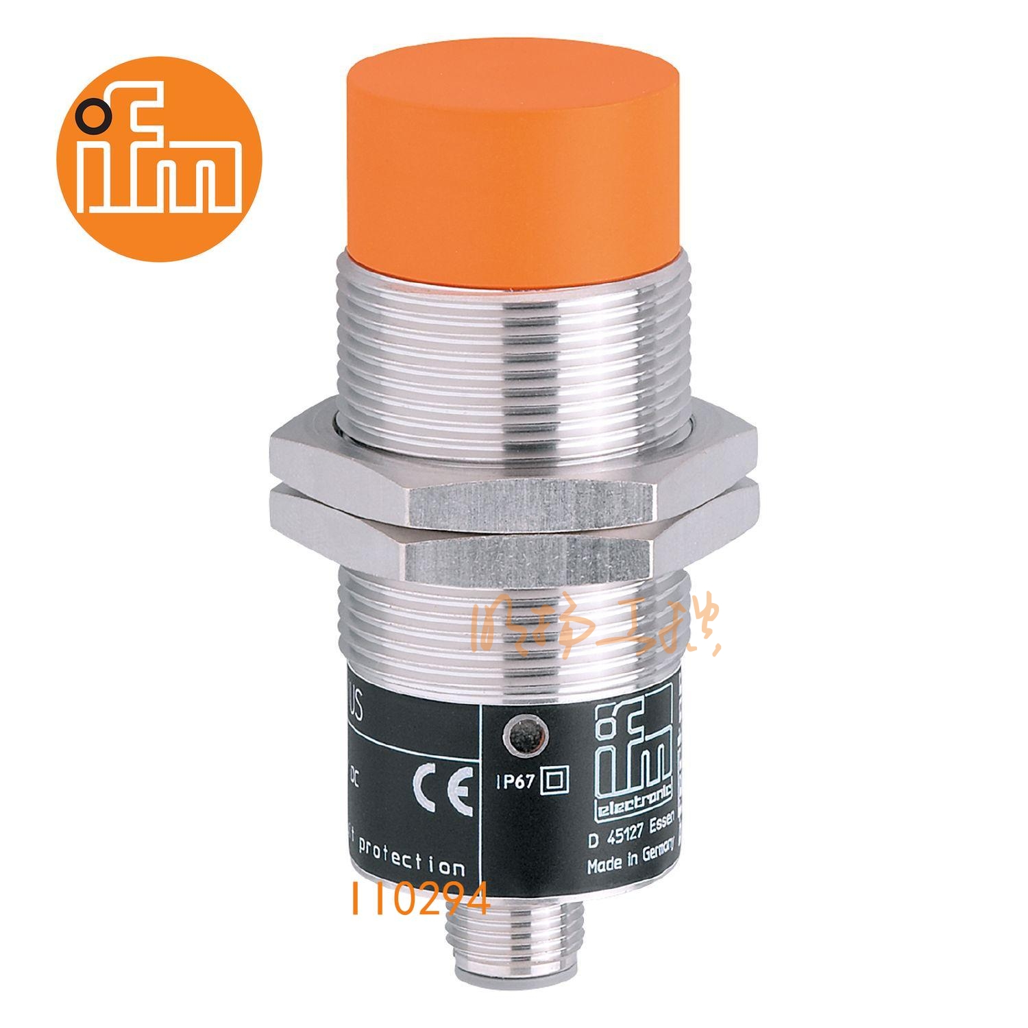 IFM易福门接近开关II0294；感应距离：15 mm 非齐平安装；开关频率：25 Hz AC / 30 Hz DC；输出功能：常闭；输出：AC/DC；尺寸：M30 x 1.5 mm; AC/DC接近开关 ；