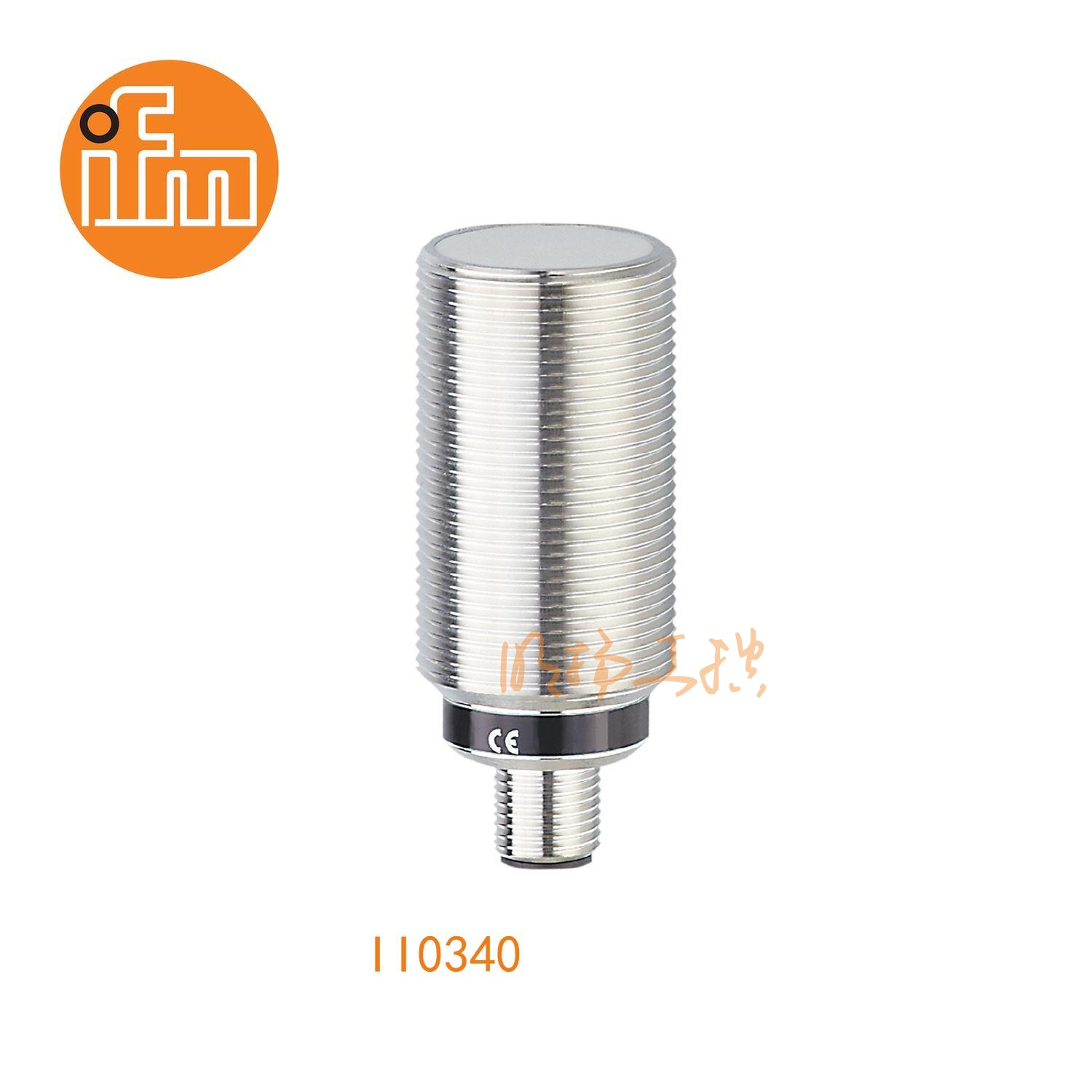 IFM易福门接近开关II0340；感应距离：15 mm 齐平安装；开关频率：25 Hz AC / 40 Hz DC；输出功能：常开；输出：AC/DC；尺寸：M30 x 1.5 mm; AC/DC接近开关 ；