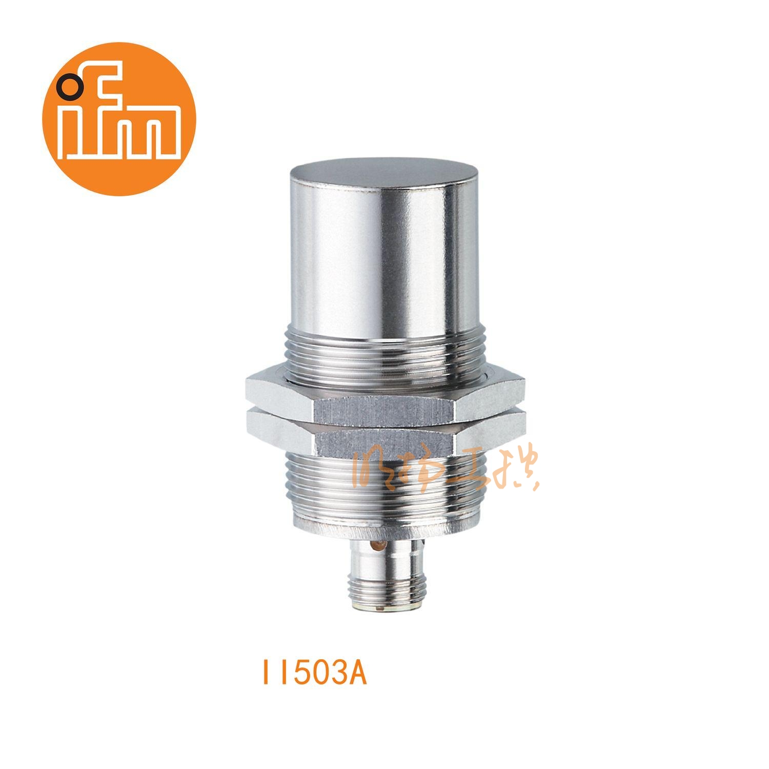 IFM易福门接近开关II503A；感应距离：25 mm 非齐平安装；开关频率：250 Hz；输出功能：常开；输出：DC PNP；尺寸：M30 x 1.5 / L = 65 mm ；全金属 ；