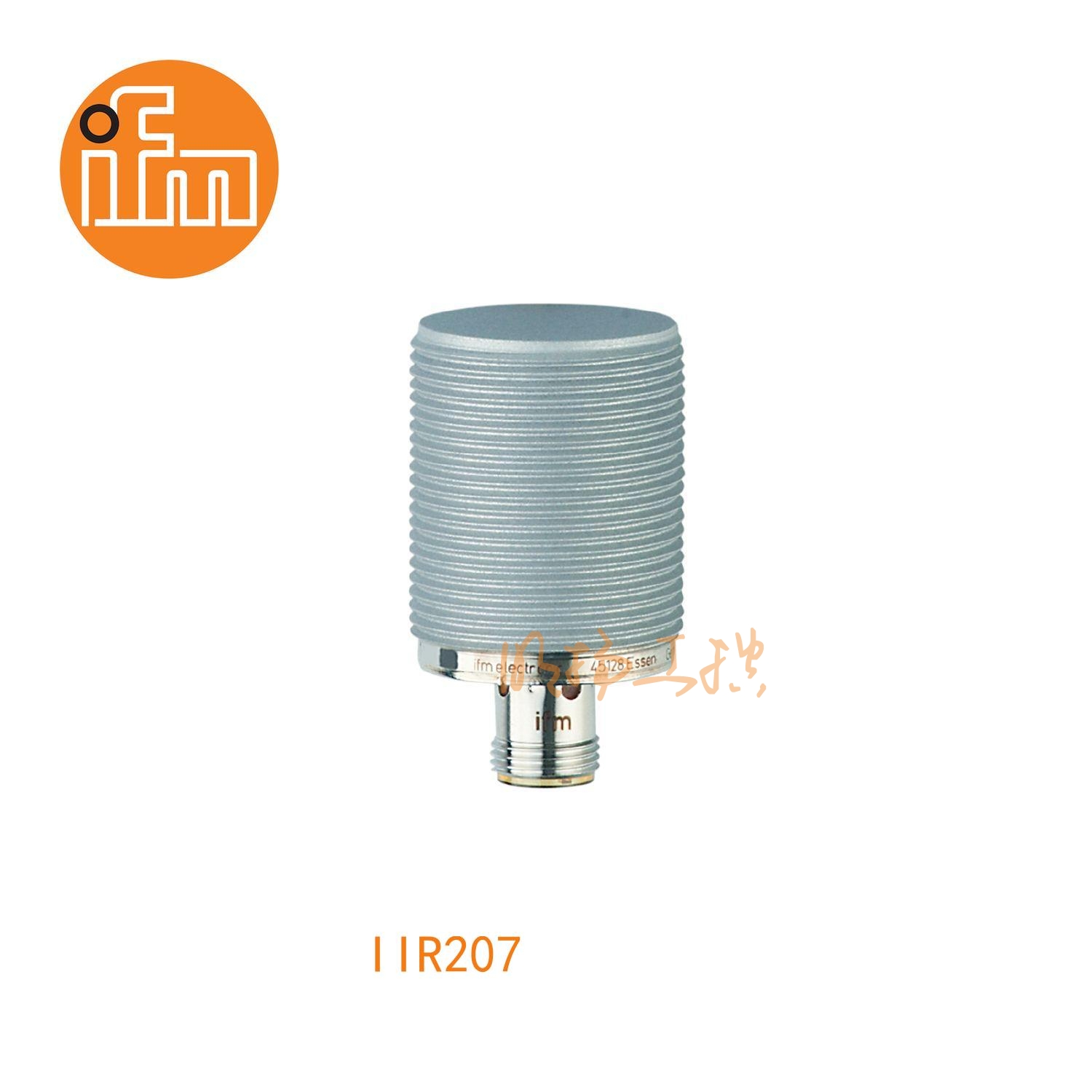 IFM易福门接近开关IIR207；感应距离：15 mm 齐平安装；开关频率：2 Hz；输出功能：常开；输出：DC PNP；尺寸：M30 x 1.5 / L = 50 mm ；全金属 ；