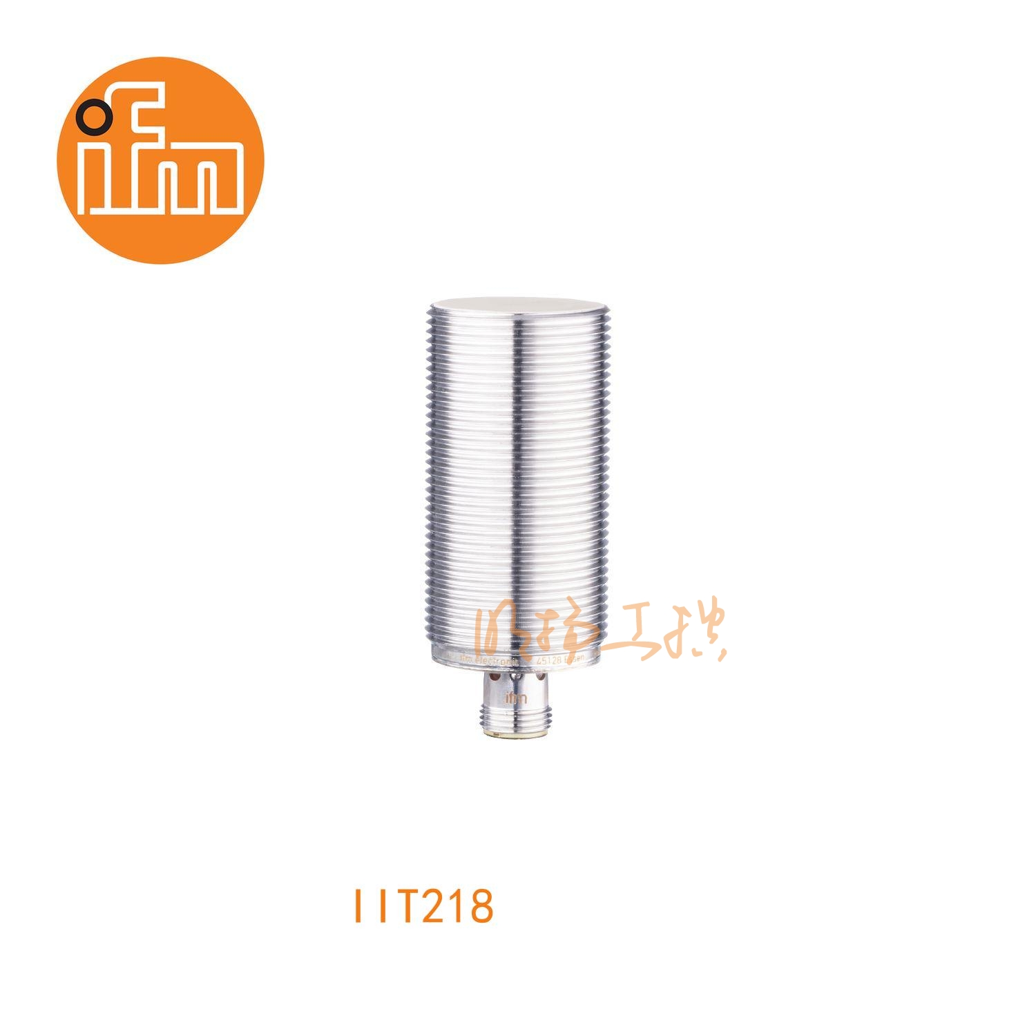 IFM易福门接近开关IIT218；感应距离：15 mm 齐平安装；开关频率：100 Hz；输出功能：常闭；输出：DC PNP；尺寸：M30 x 1.5 / L = 70 mm；卫生区域 ；